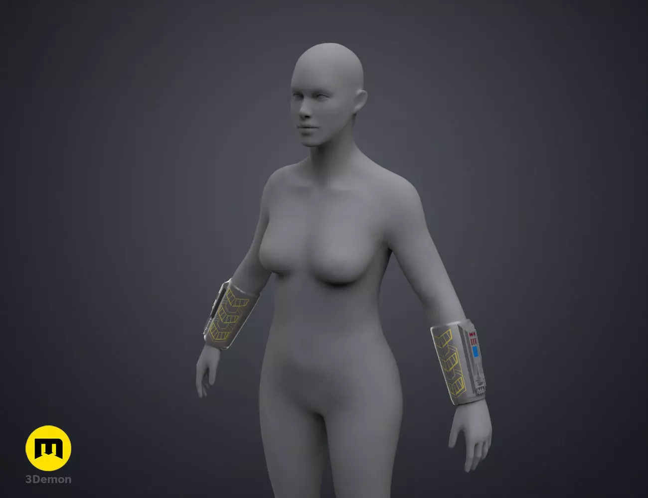 Sabine Wren Forearm Guard - Ahsoka 3D print model