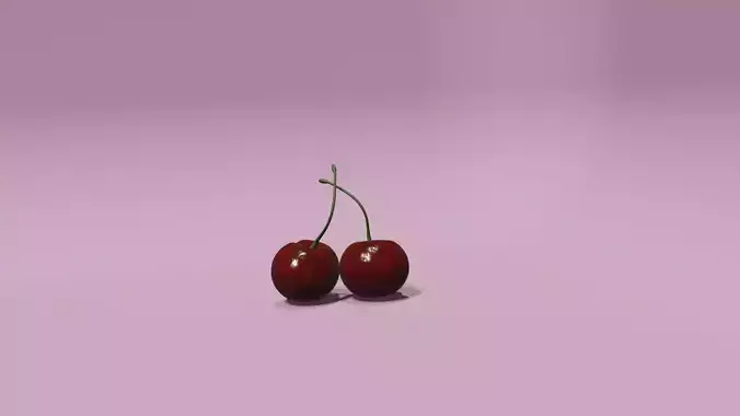 Cherry 3d model