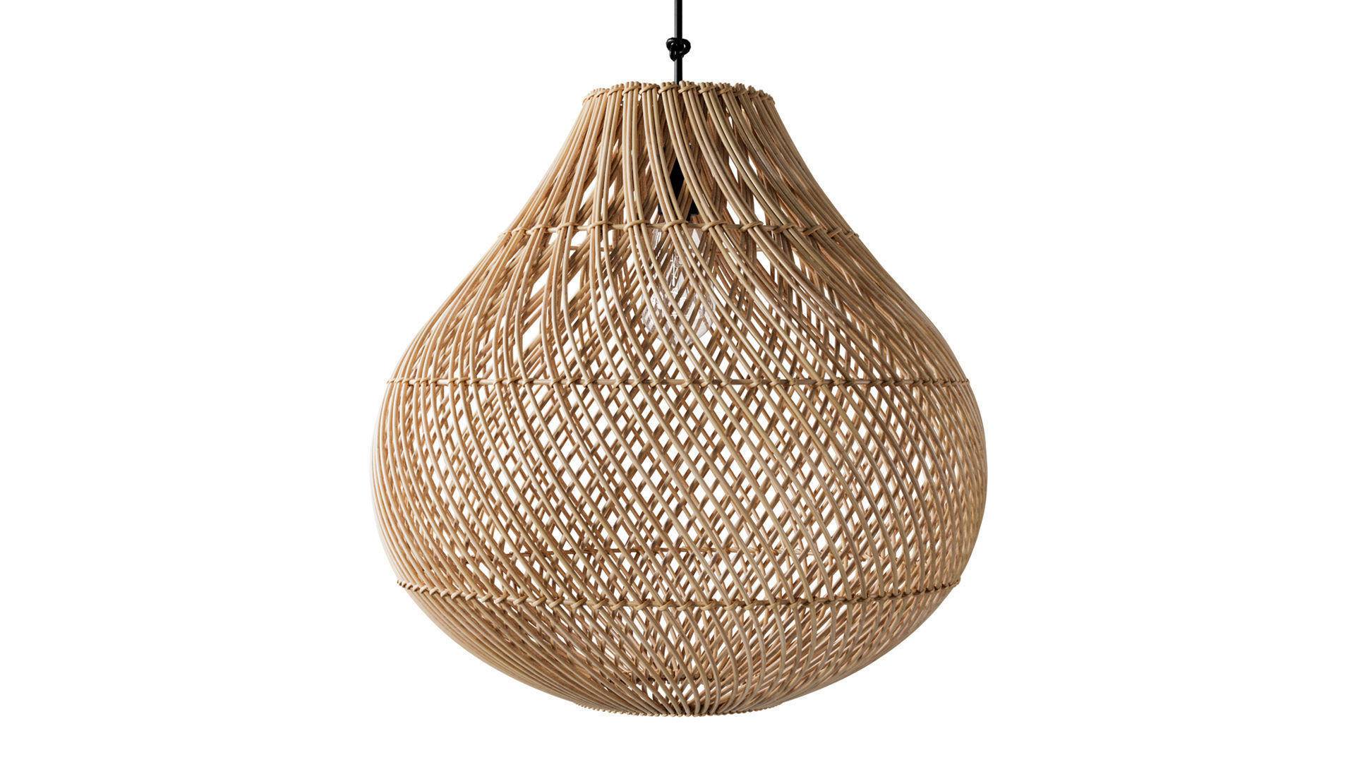 The Bottle Pendant Natural 3D model_2