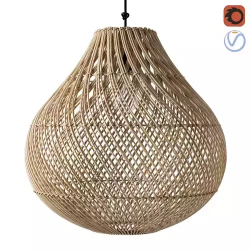 The Bottle Pendant Natural