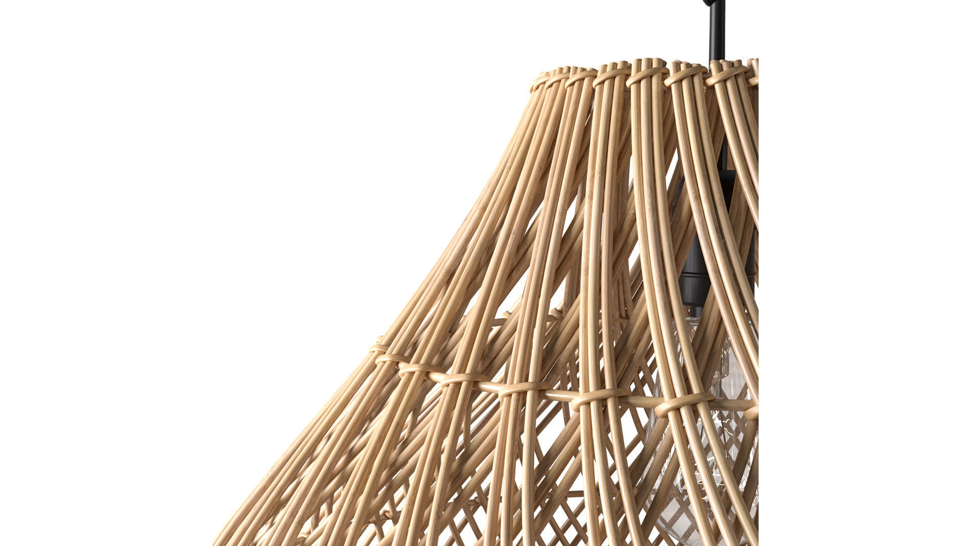 The Bottle Pendant Natural 3D model_3