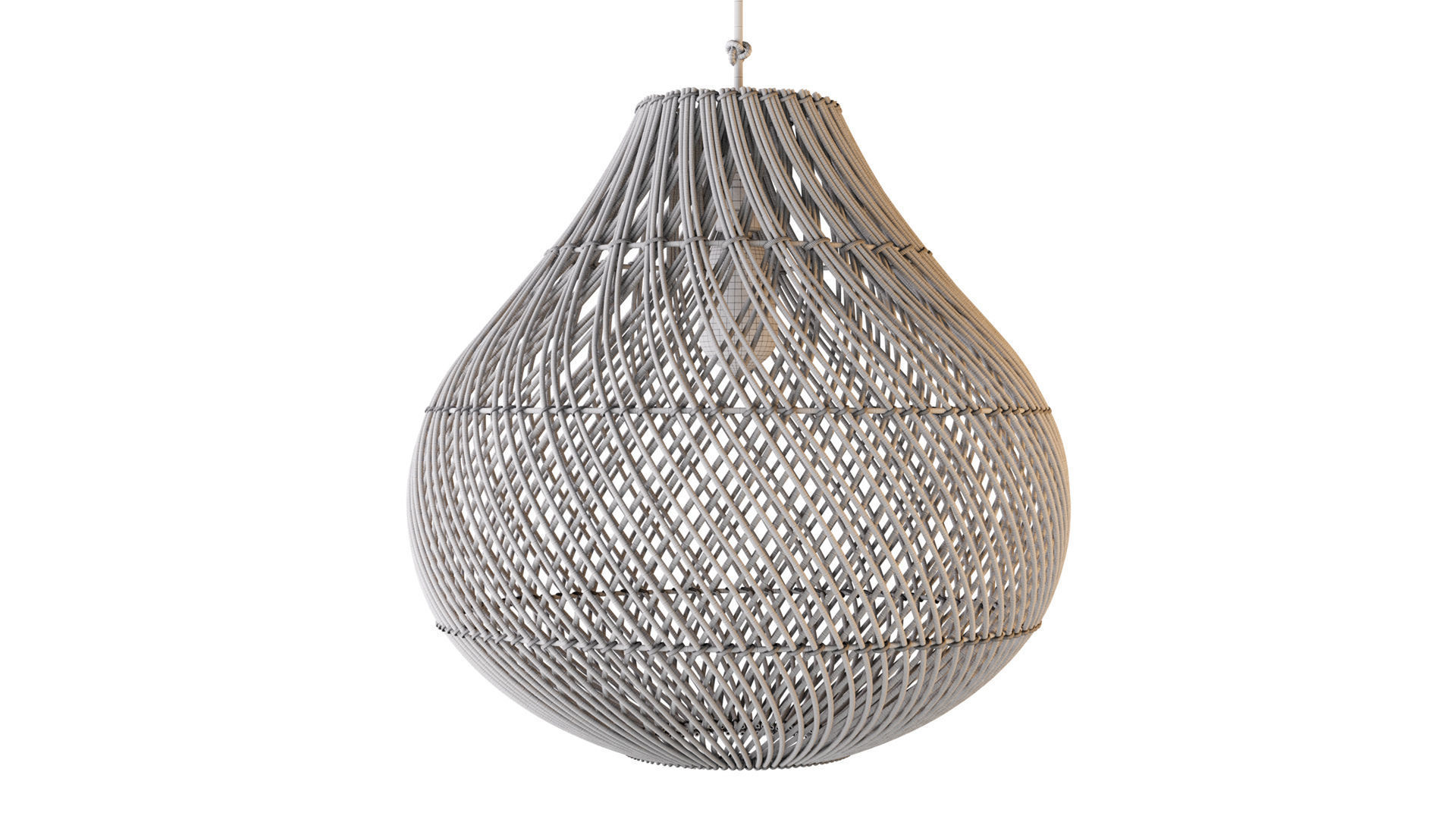 The Bottle Pendant Natural 3D model_7