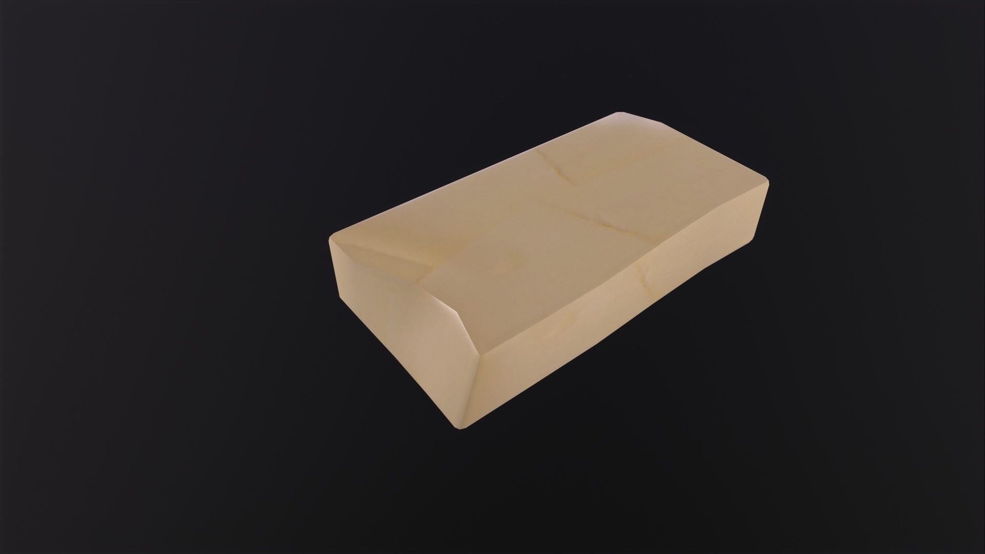 Butter Dish 3D Model Low-poly 3D model_6
