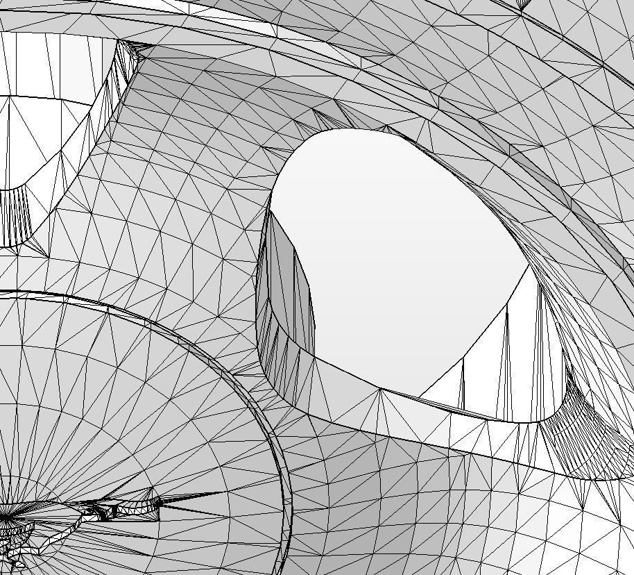 Wheels for scale model of famous ponycar 1999 3D print model_17