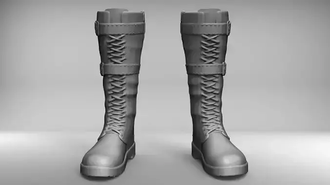 Botas militares 3D print model
