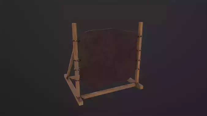 Hide Stretcher 3D Model