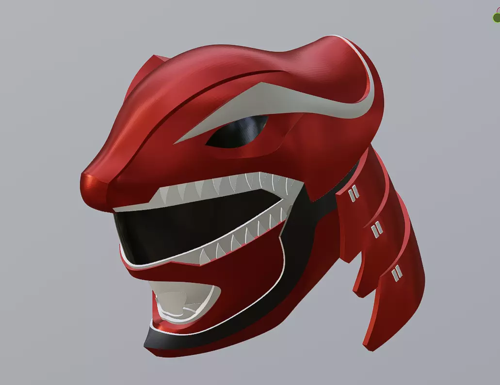 Power ranger Might morphin Red Samurai 3D print model
