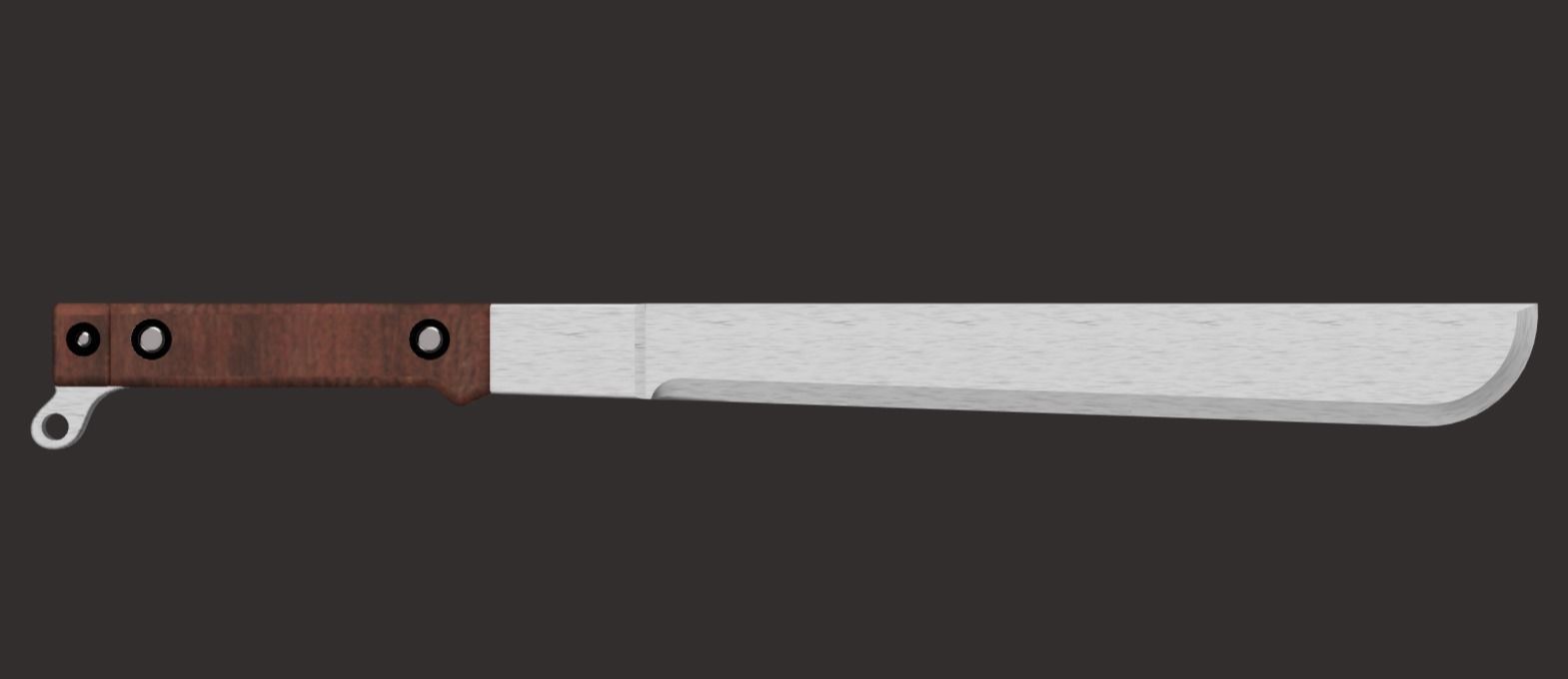 The Last of Us - Joel machete for cosplay 3D print model_3