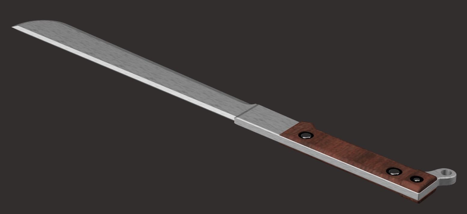 The Last of Us - Joel machete for cosplay 3D print model_2