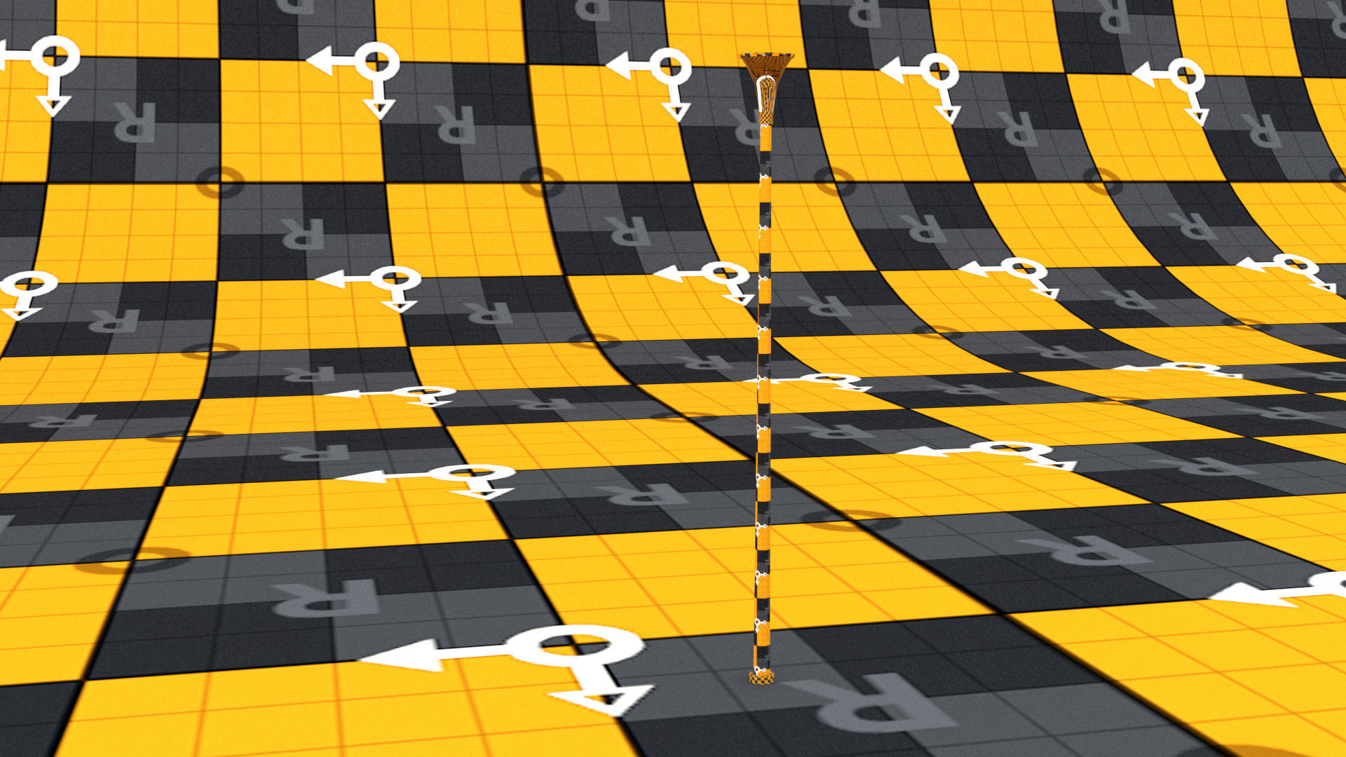 laos Street LED light Low-poly 3D model_7