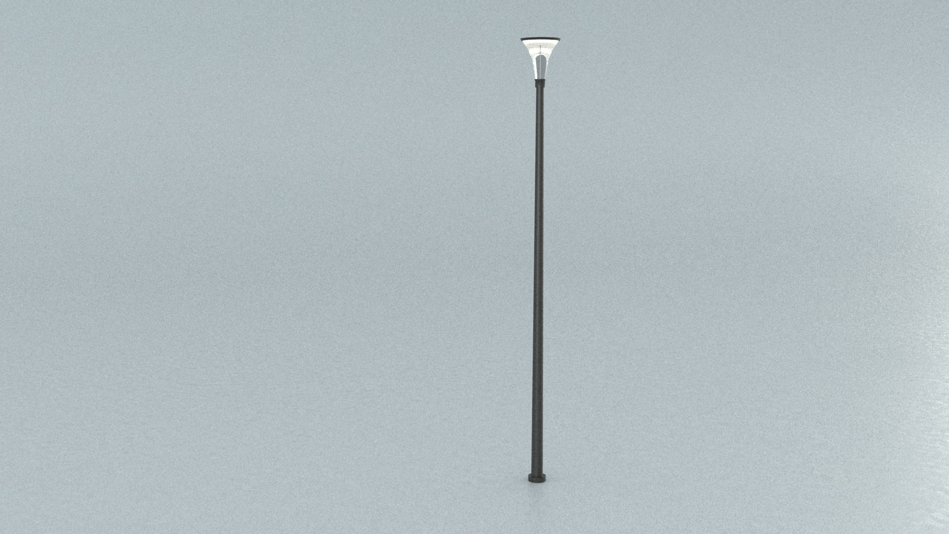 laos Street LED light Low-poly 3D model_1