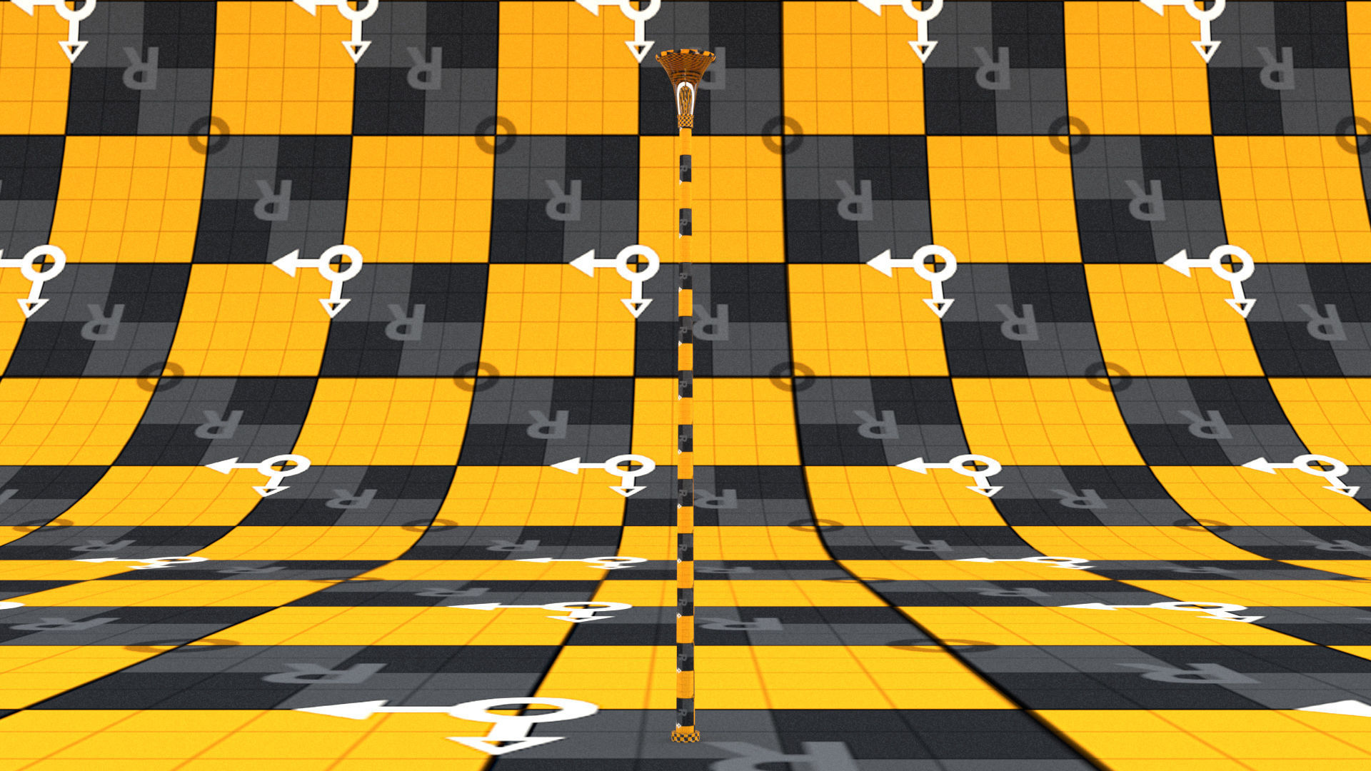 laos Street LED light Low-poly 3D model_6