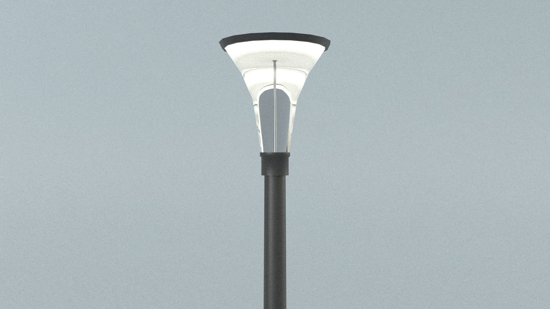 laos Street LED light Low-poly 3D model_4