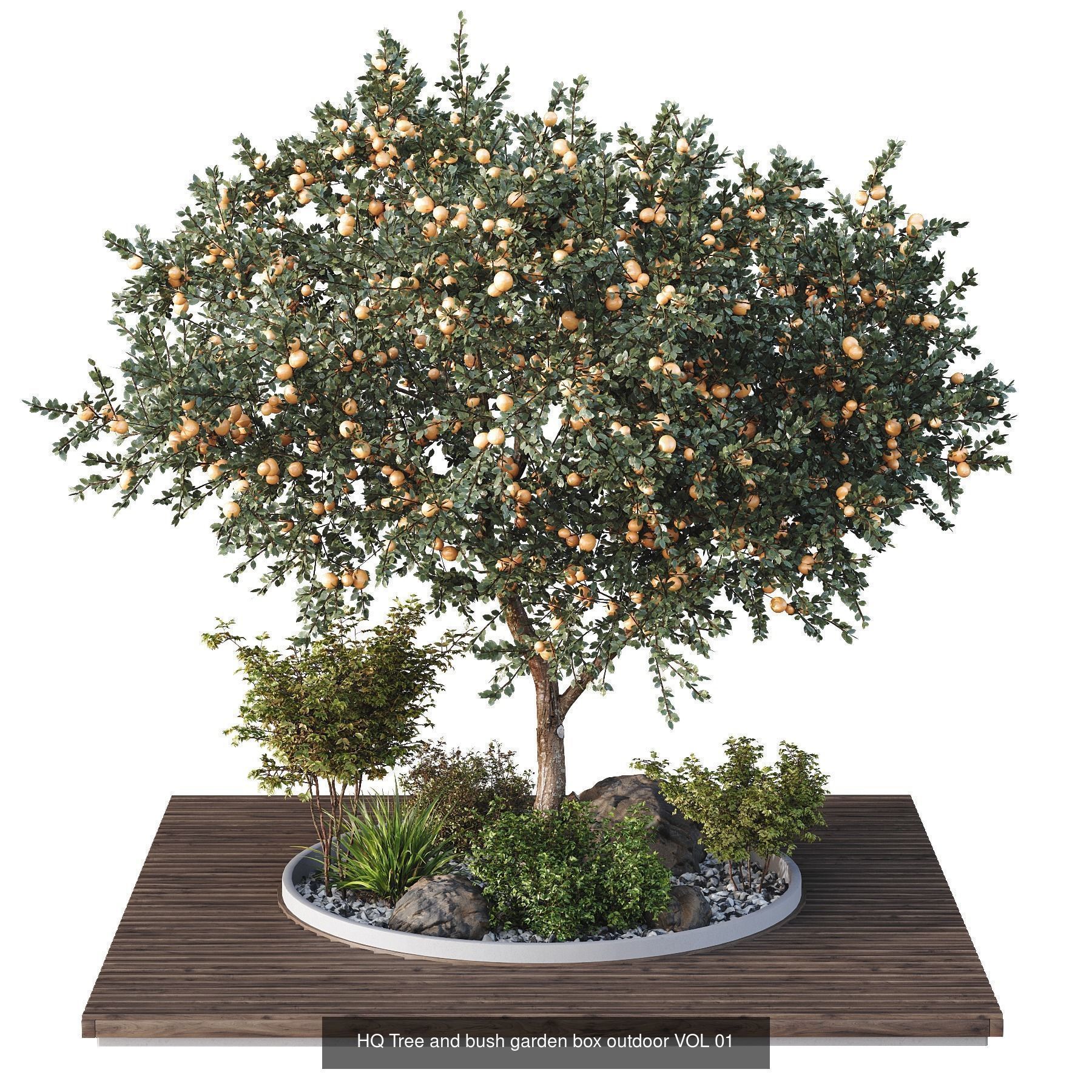  6 Different SETS of outdoor SET VOL84 3D Model Collection_1