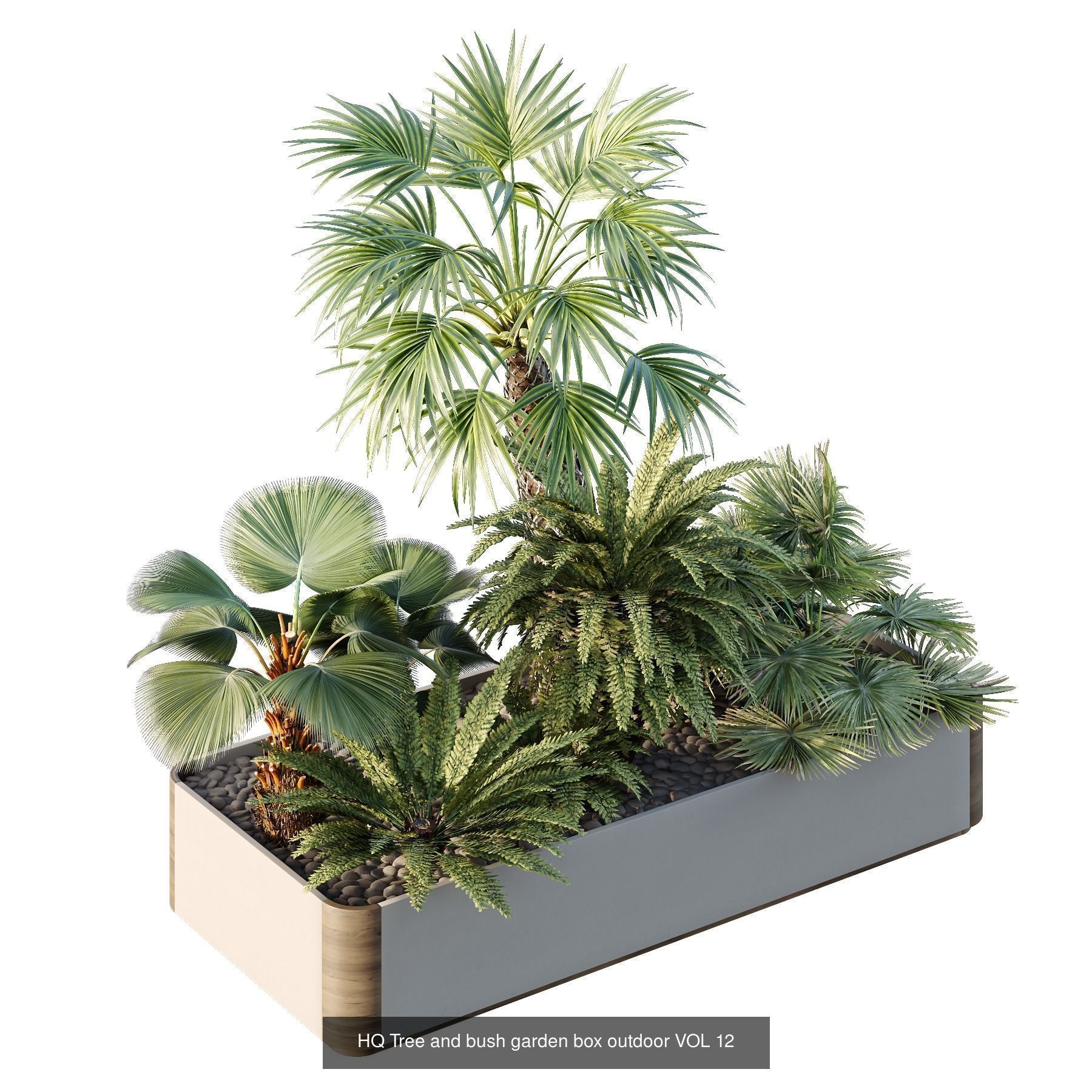  6 Different SETS of outdoor SET VOL84 3D Model Collection_6