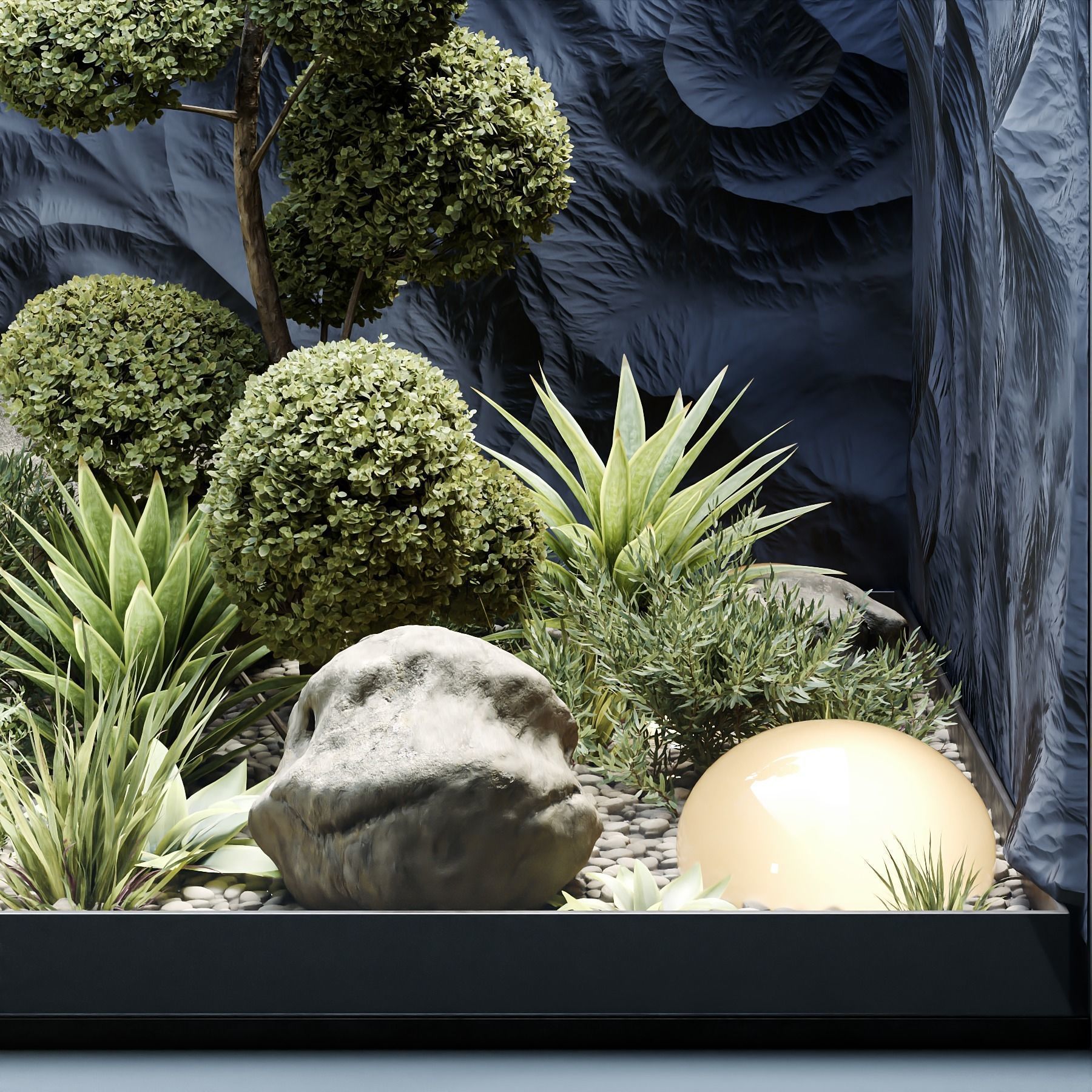 6 Different SETS of OUTDOOR SET VOL86 3D Model Collection_8