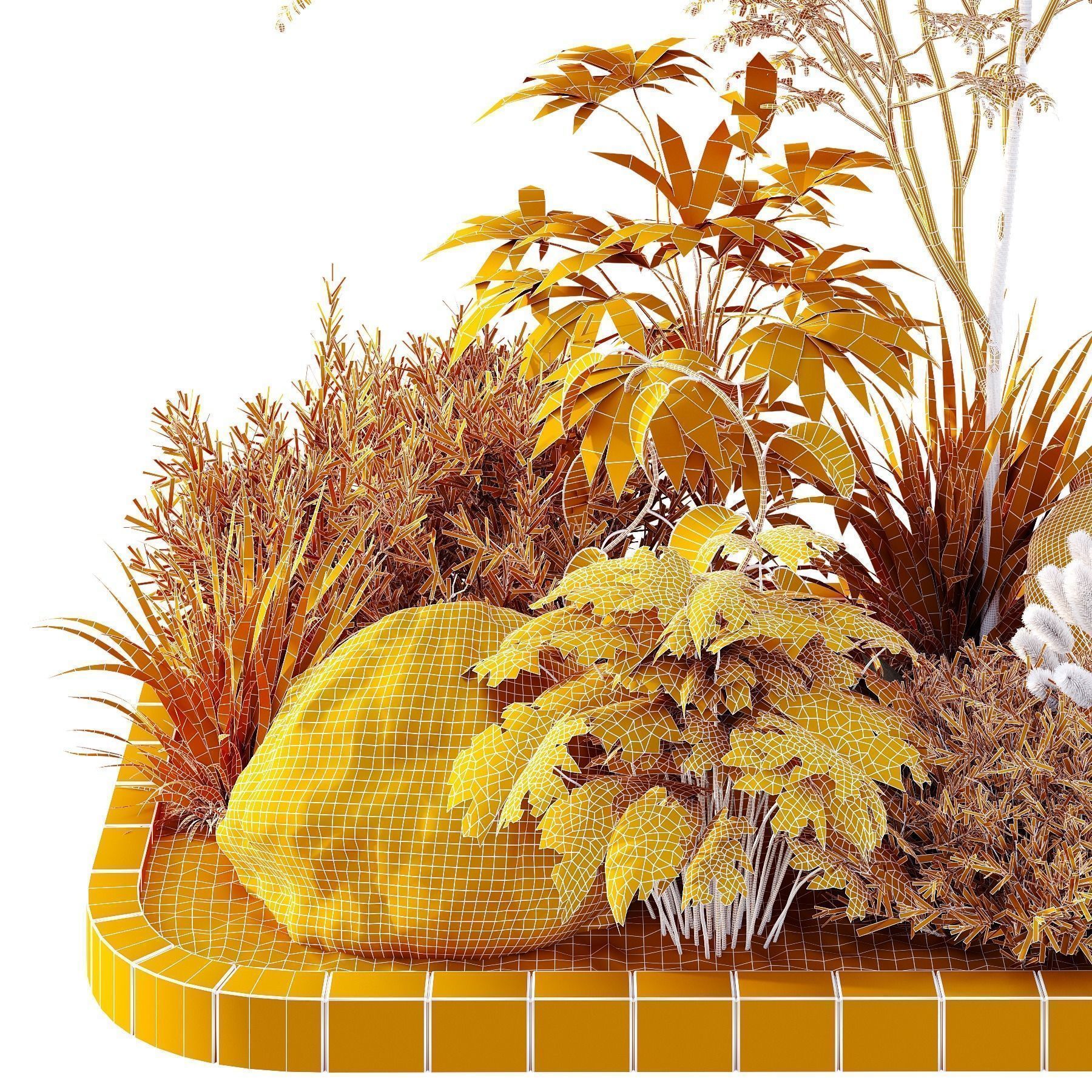 6 Different SETS of OUTDOOR SET VOL86 3D Model Collection_27