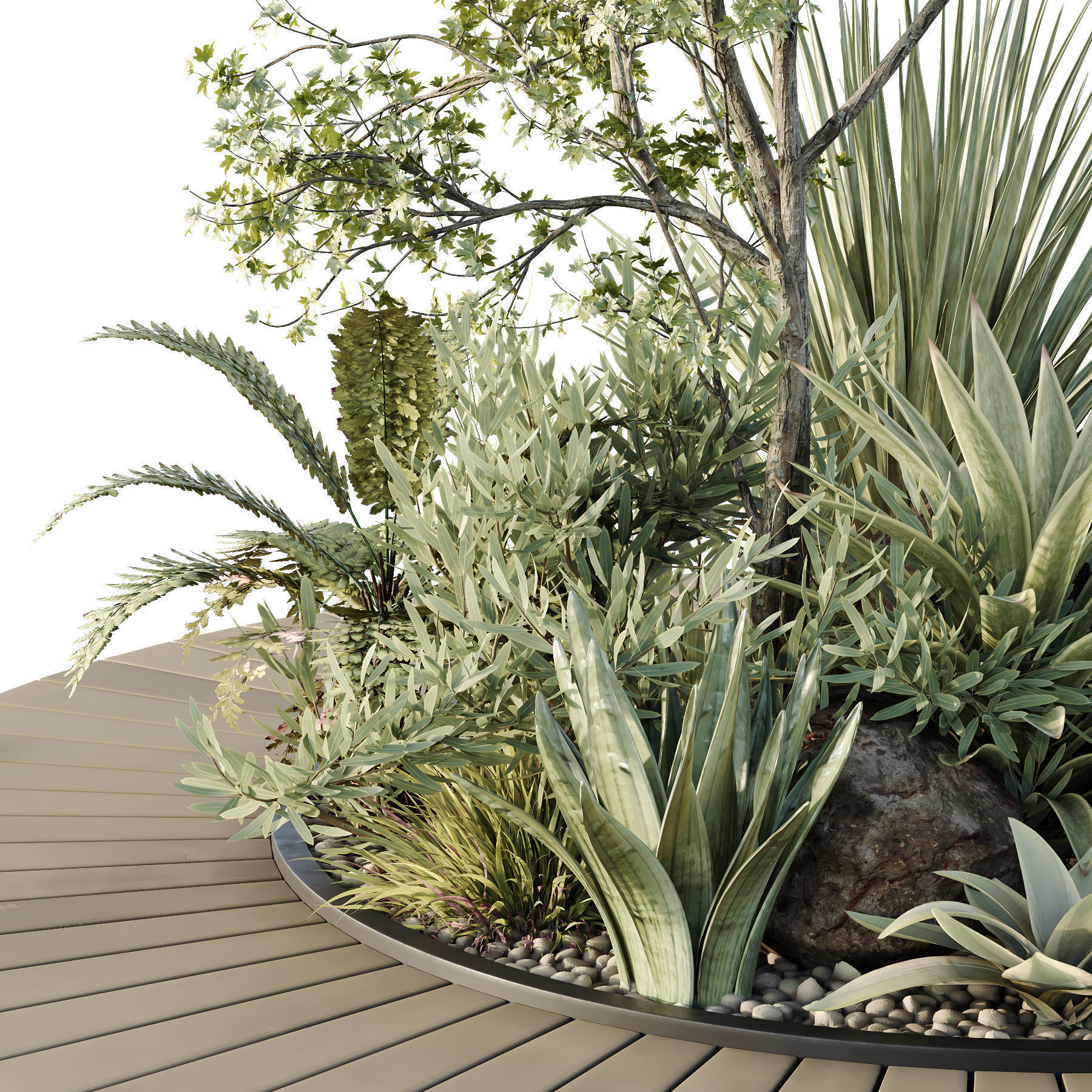 6 Different SETS of OUTDOOR SET VOL86 3D Model Collection_22