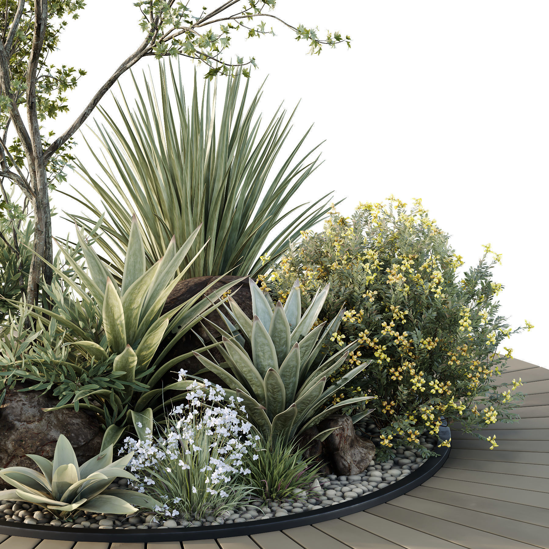 6 Different SETS of OUTDOOR SET VOL86 3D Model Collection_24