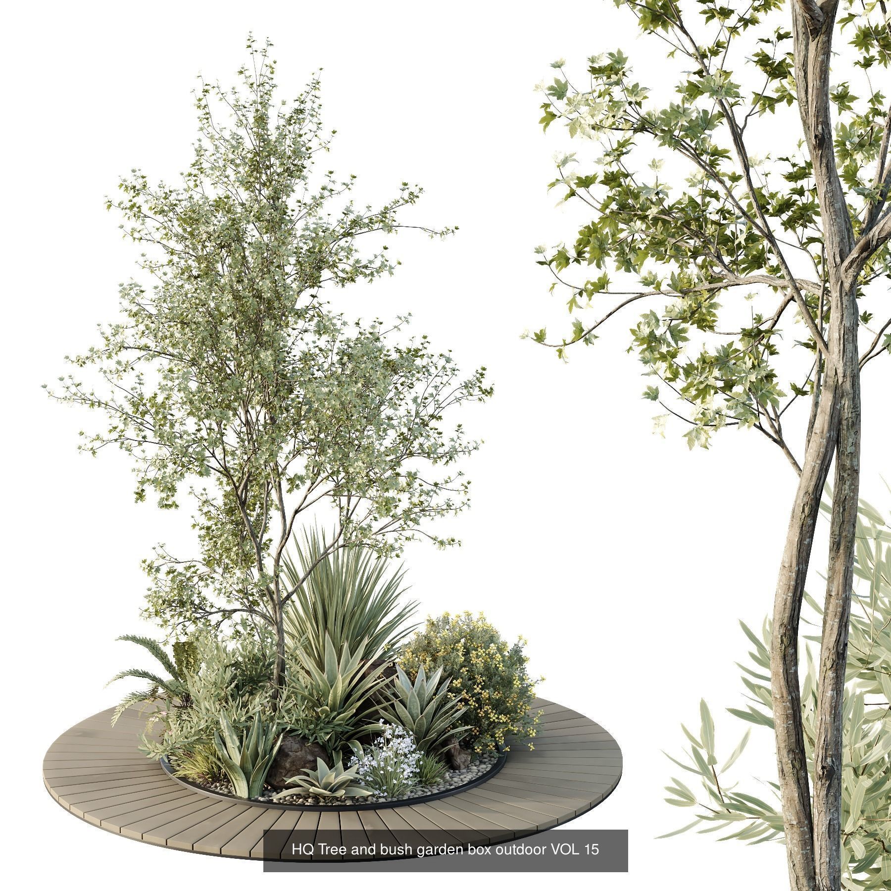 6 Different SETS of OUTDOOR SET VOL86 3D Model Collection_3