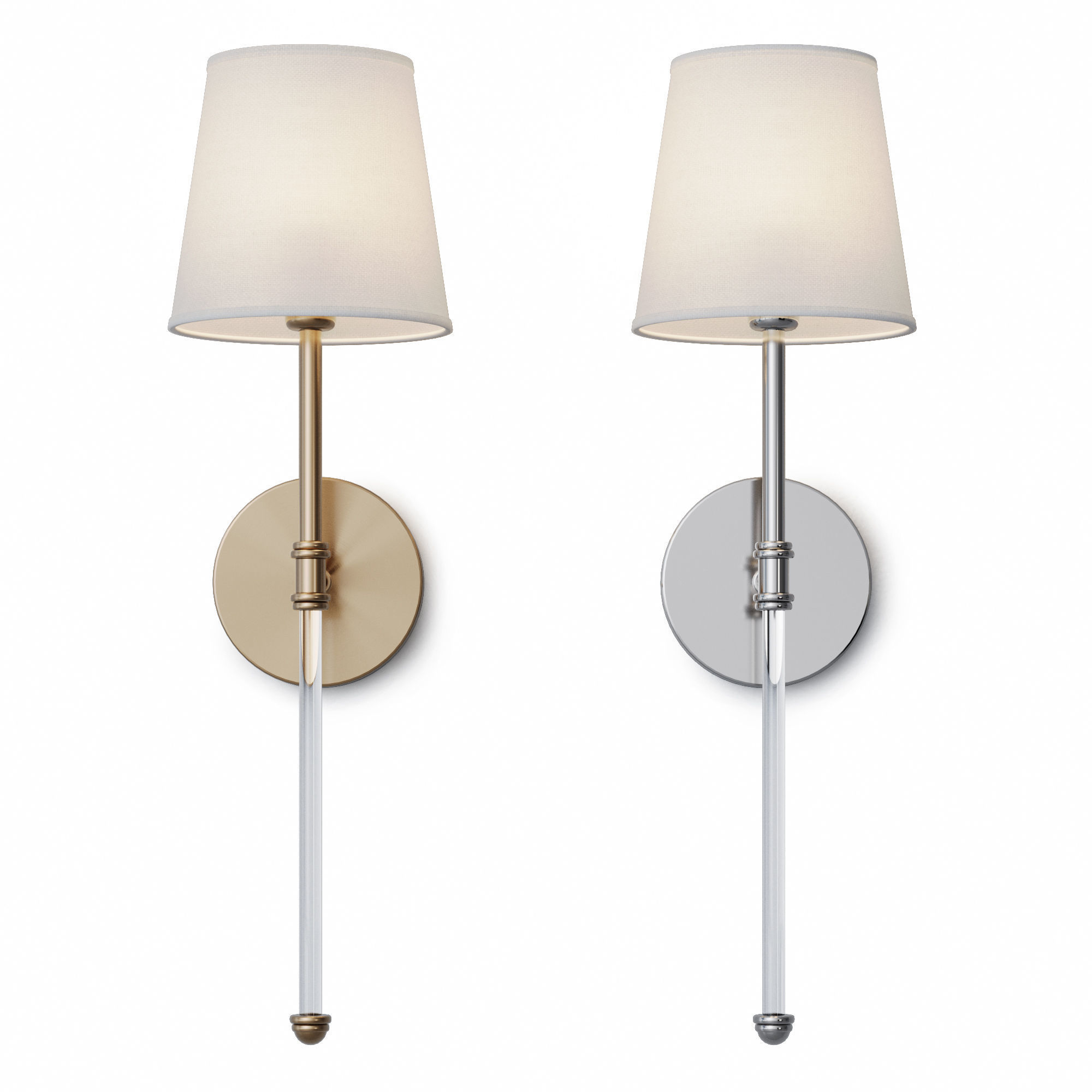 Sconce Louvre Home Camilla 3D model_1