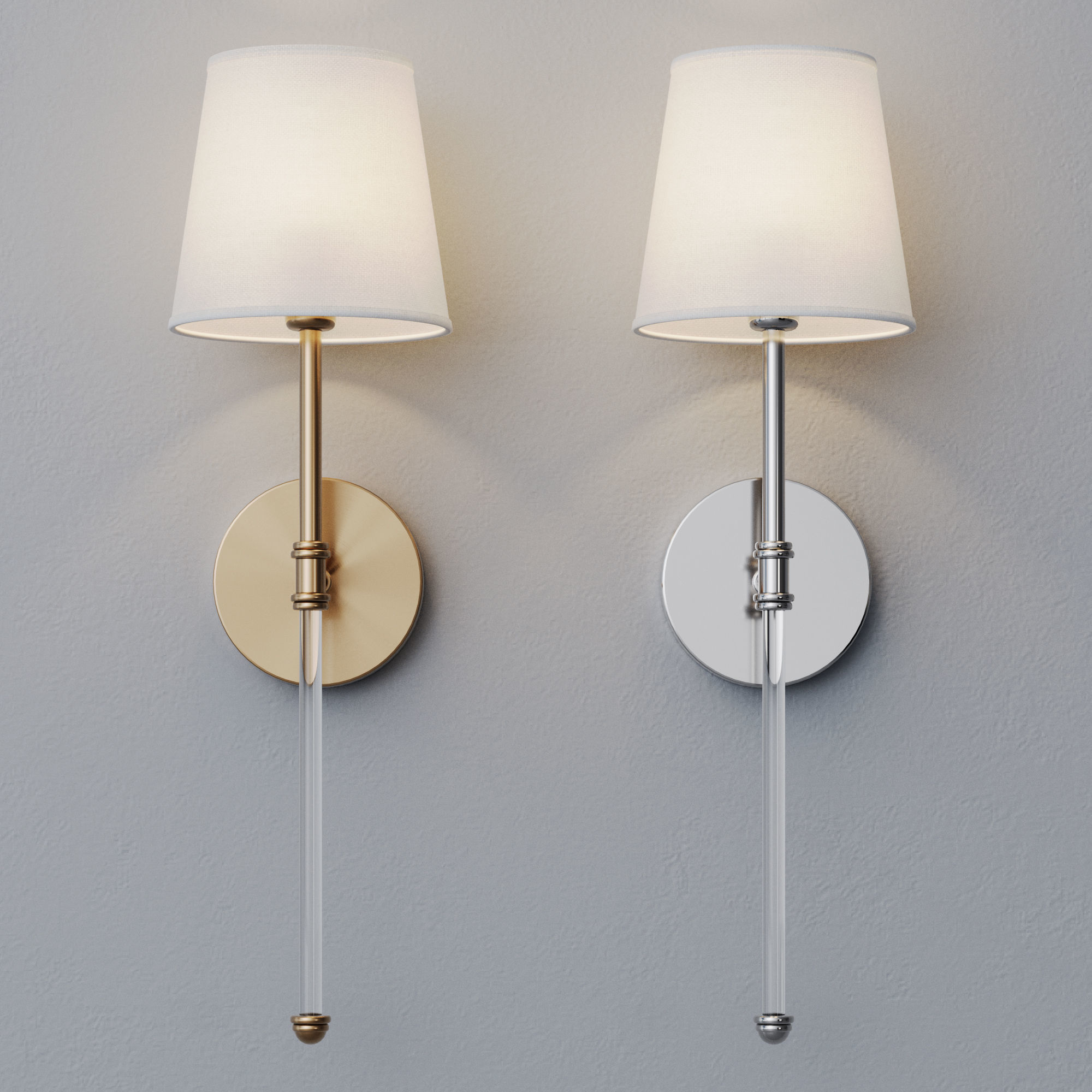 Sconce Louvre Home Camilla 3D model_4