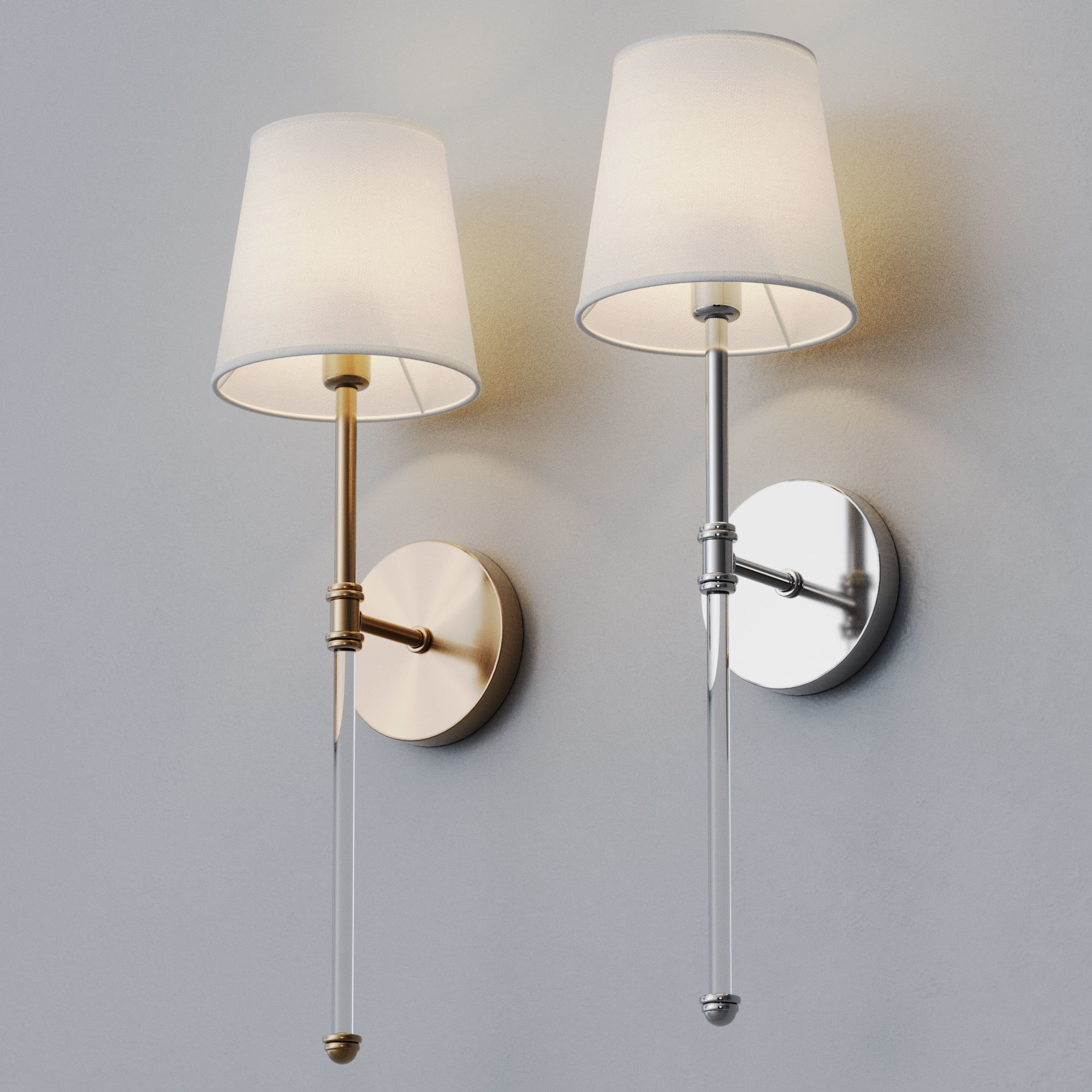 Sconce Louvre Home Camilla 3D model_3