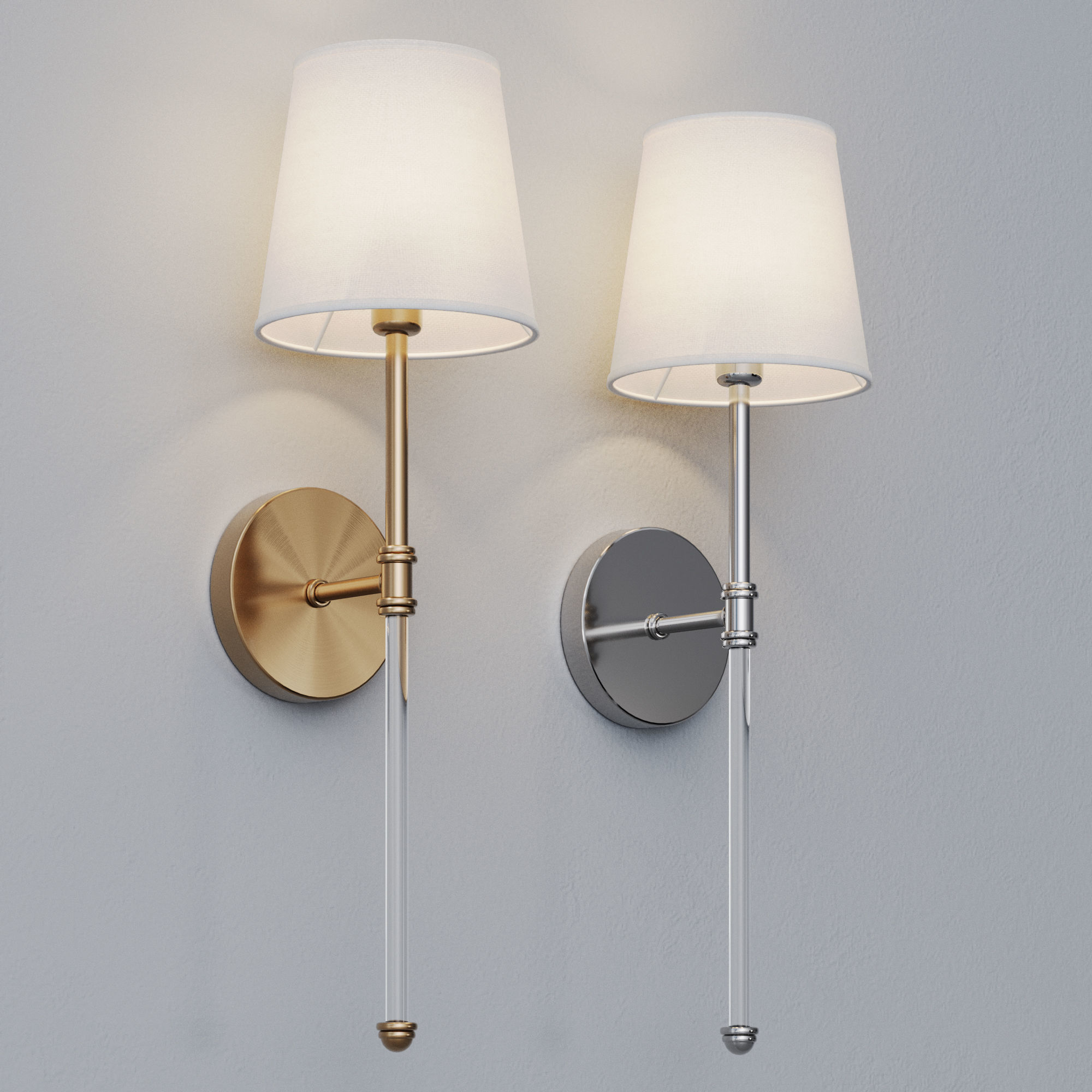 Sconce Louvre Home Camilla 3D model_5