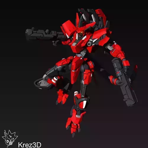 SA-2 Rampage 3D print model