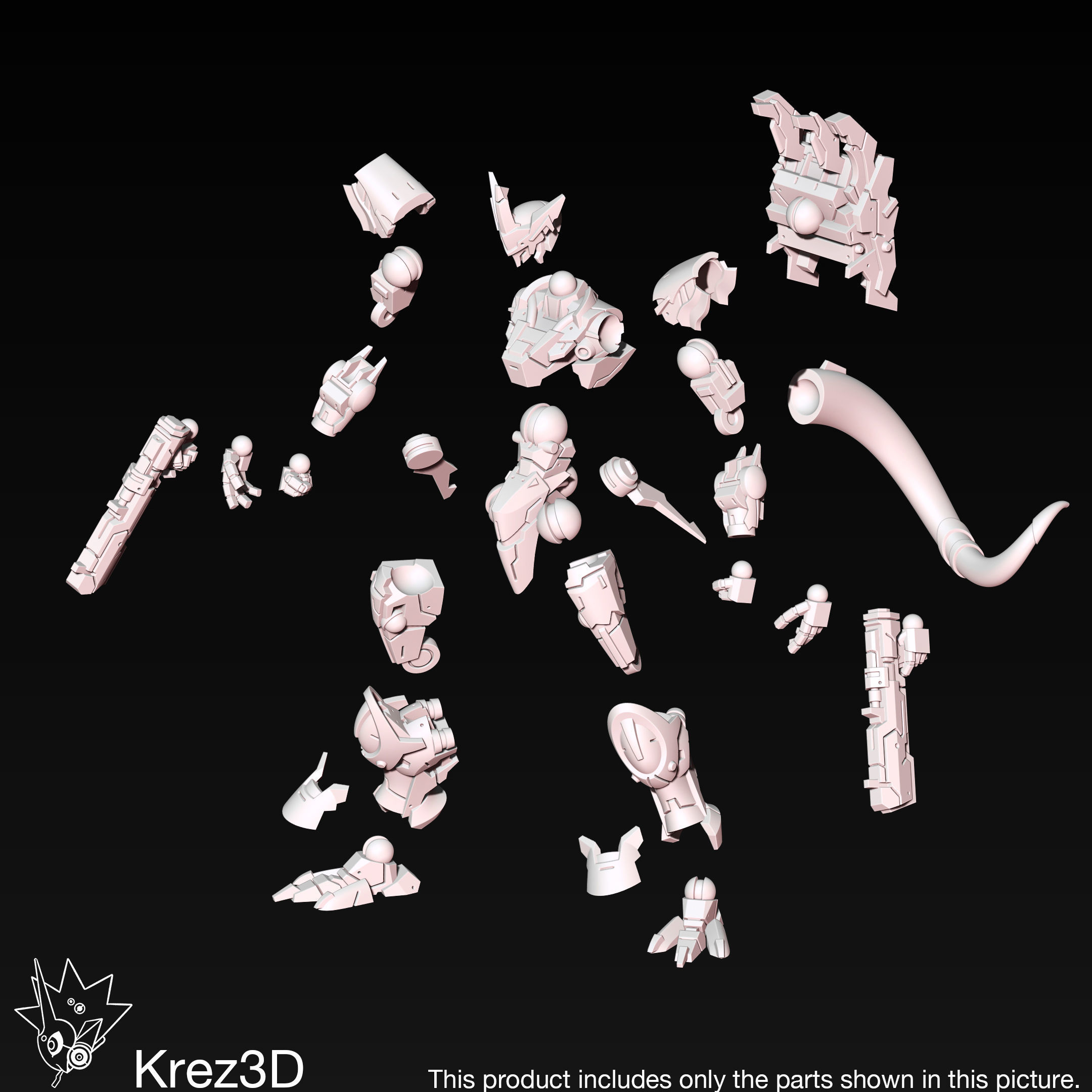 SA-2 Rampage 3D print model_2