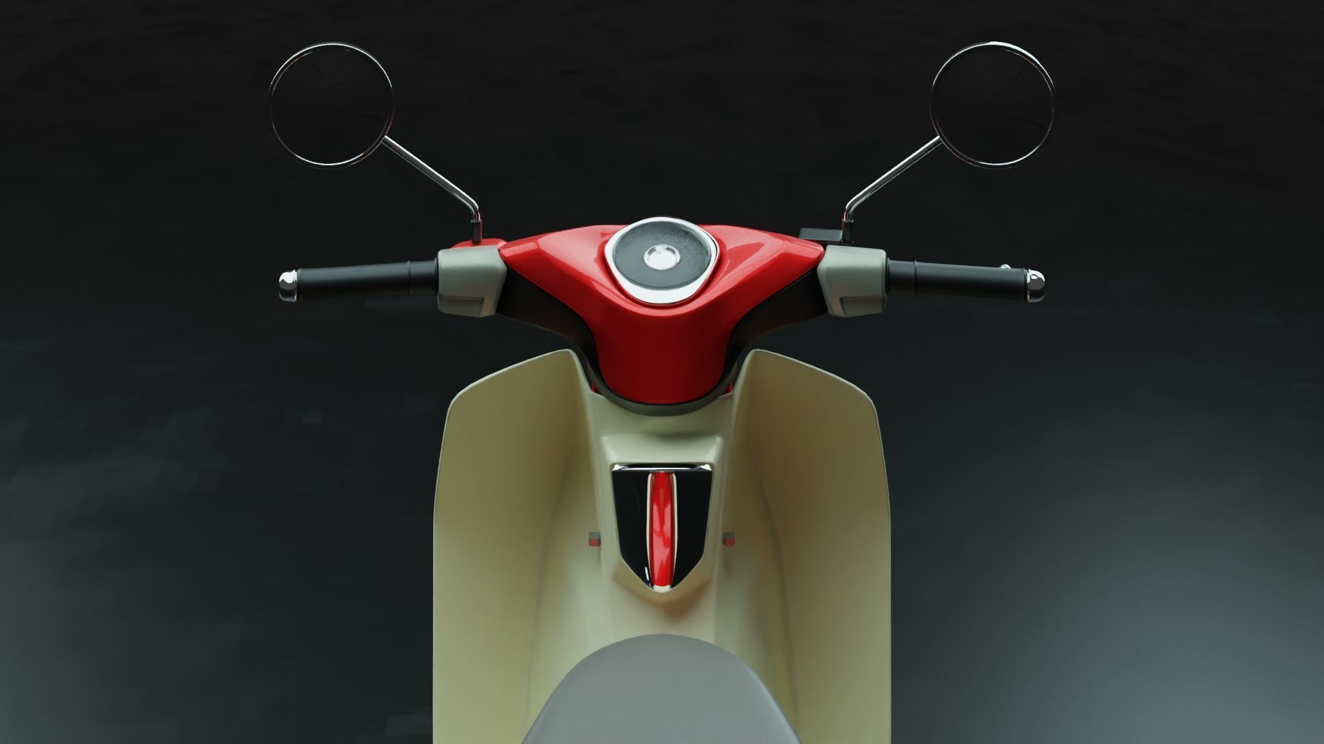 3D Print-Ready Motor Bike 3D print model_4