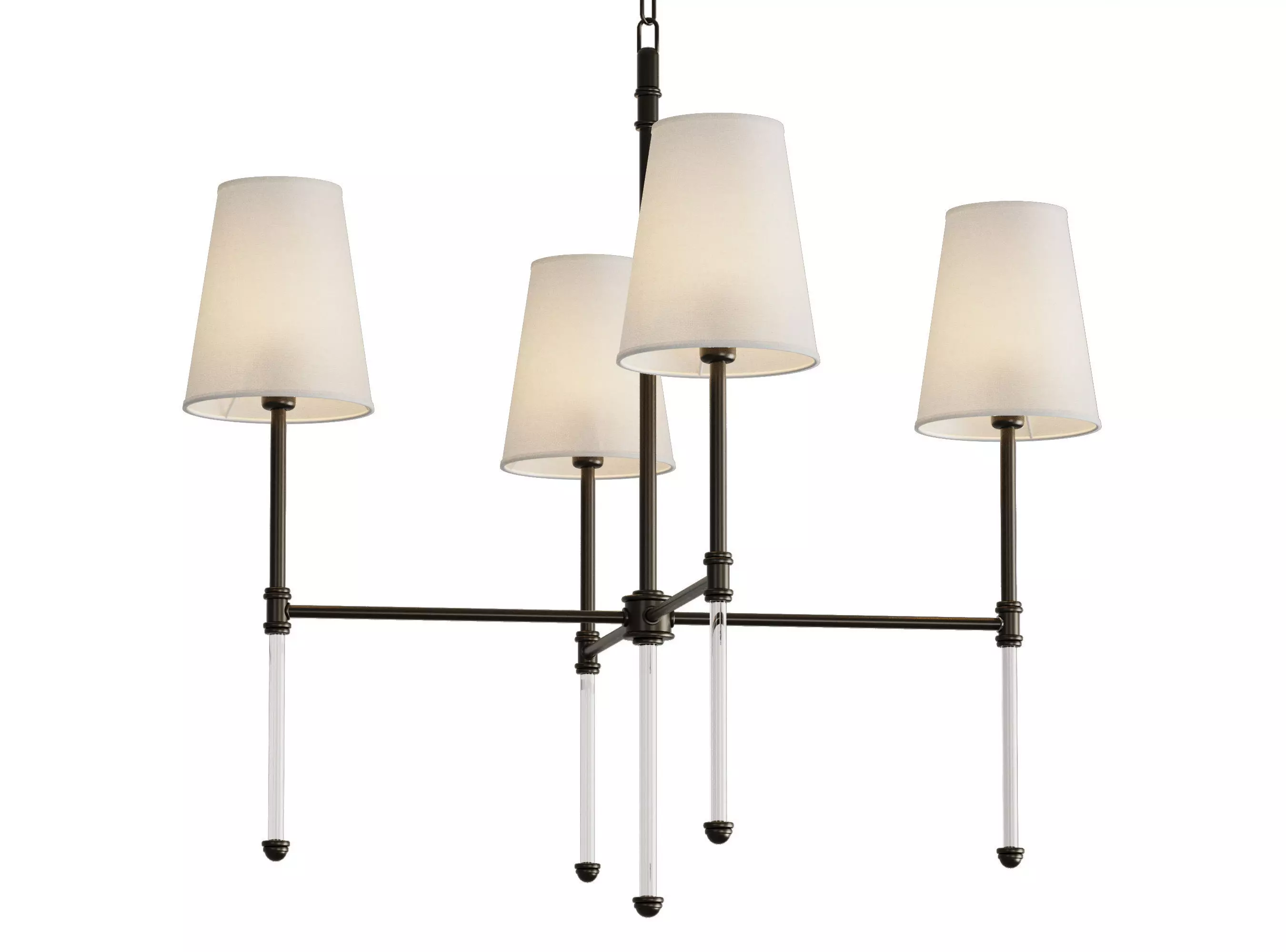 Chandelier Louvre Home Damian 3D model
