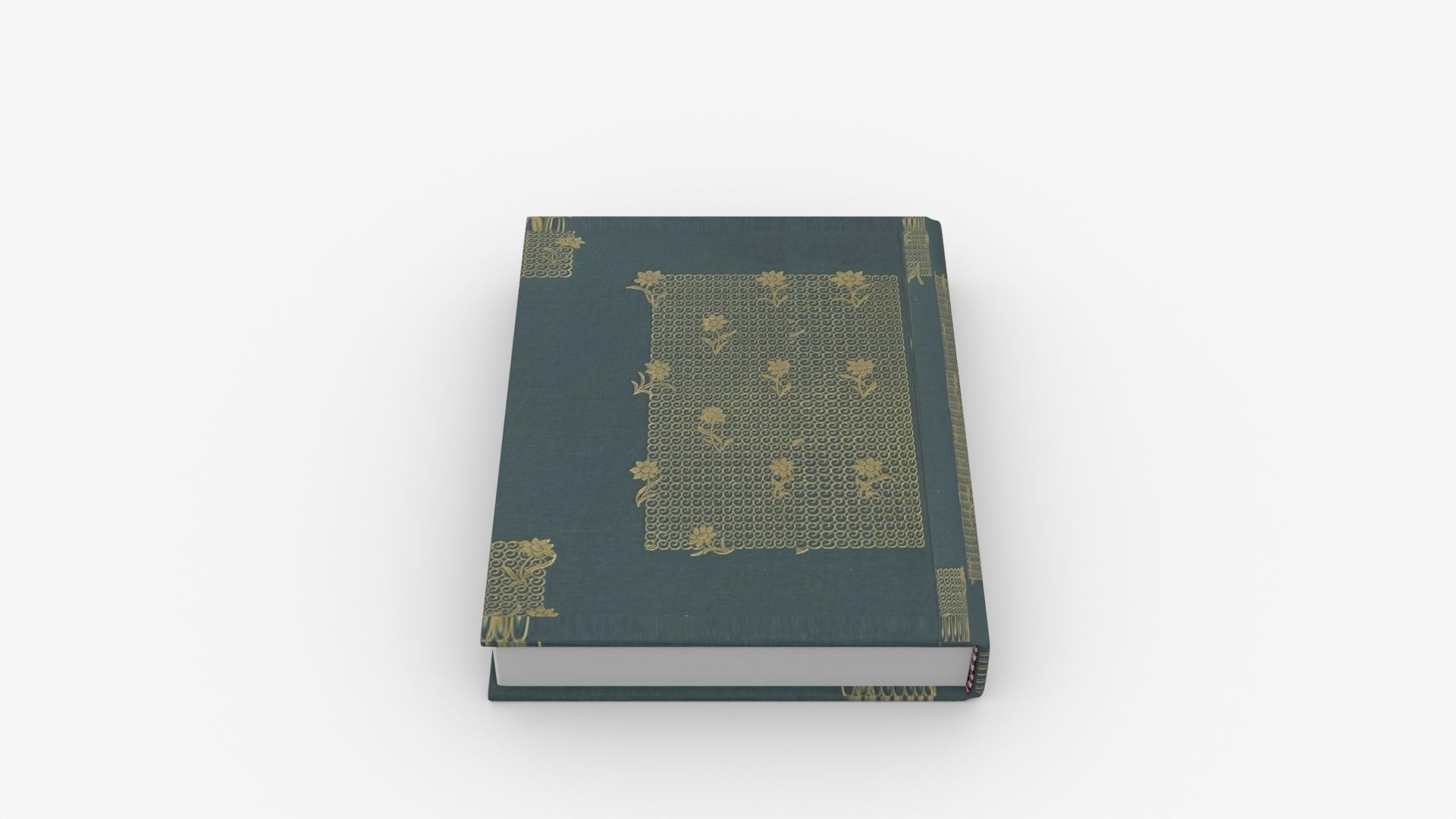 Book Rigged and Animated Low-poly 3D model_6