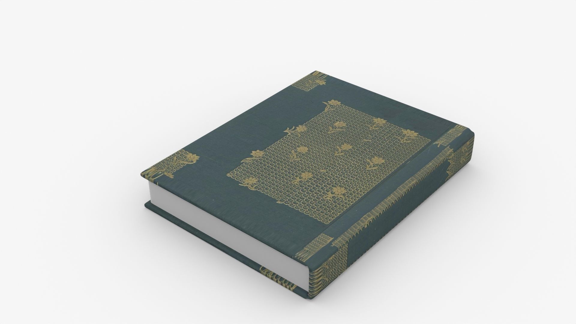 Book Rigged and Animated Low-poly 3D model_7