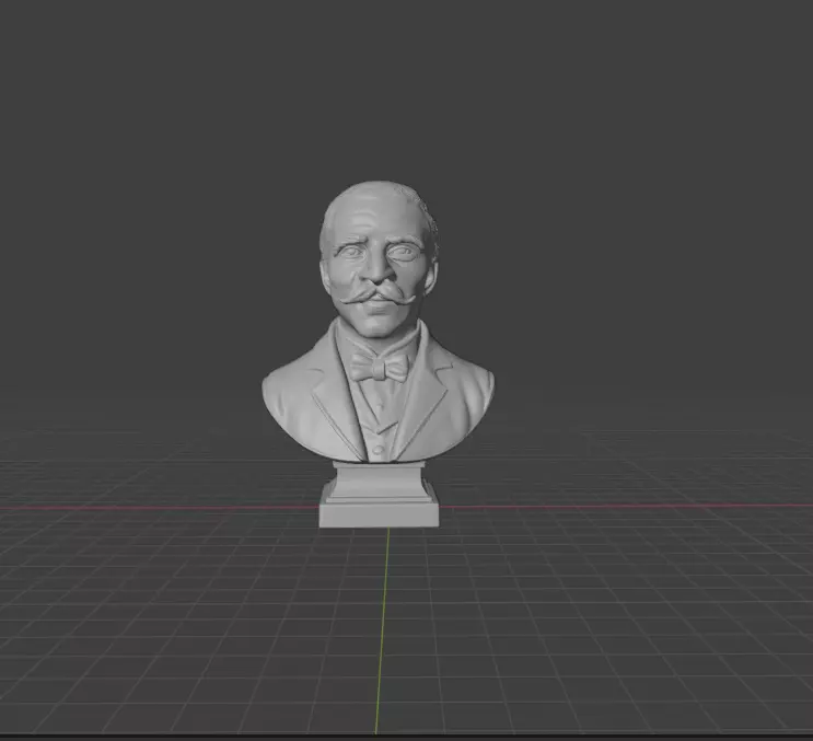George Washington Carver 3D print model