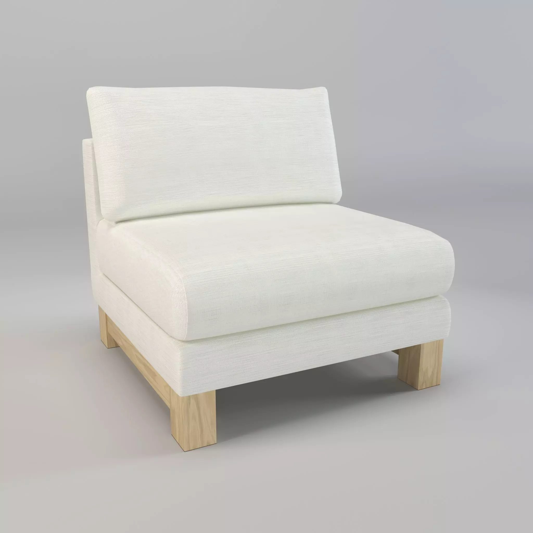 Sectional sofa - Ikea sofa - Modular sofa Low-poly 3D model