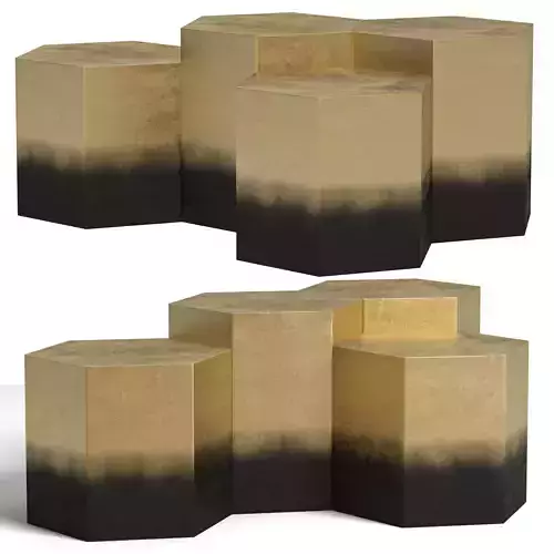 BOLTON COFFEE TABLE 3D model