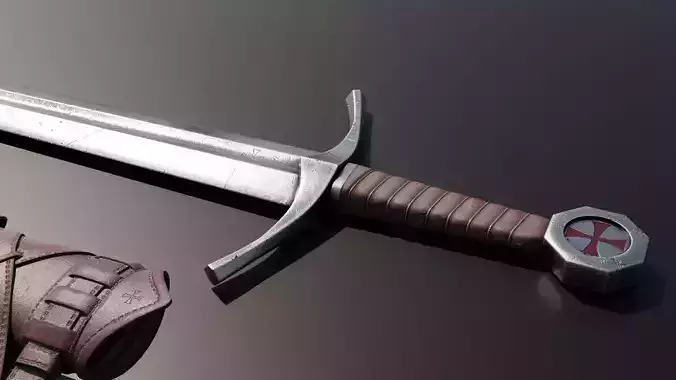 Templar Knight Sword