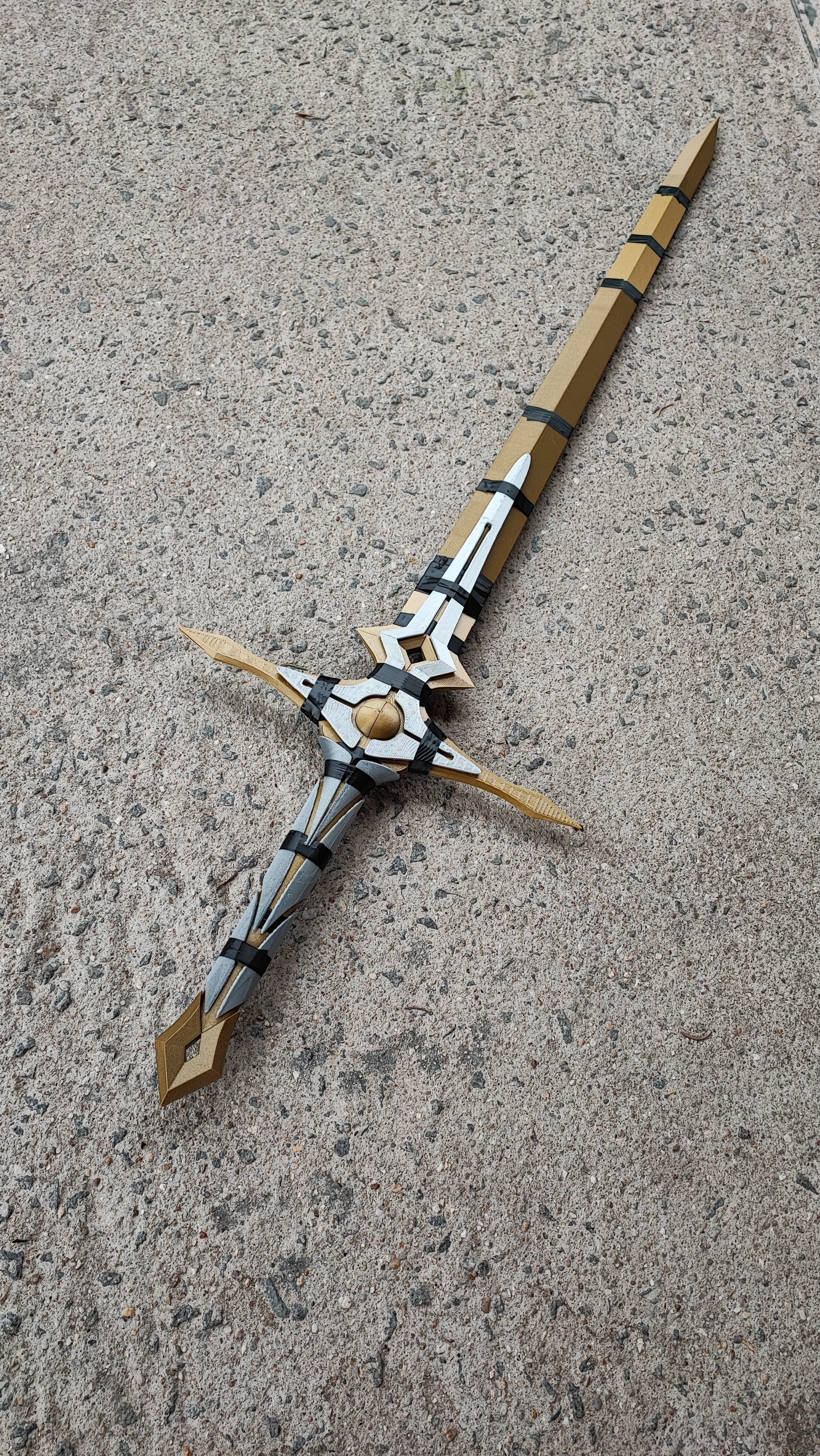 Aether Sword - Genshin Impact 3D Print model 3D print model_3