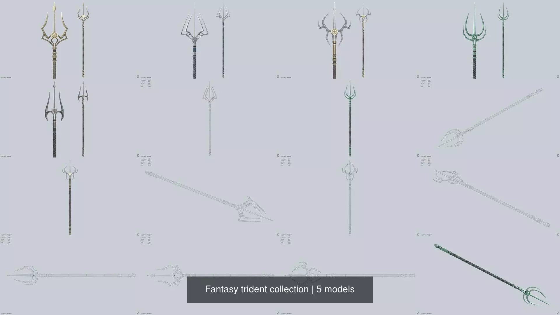 Fantasy trident collection _1