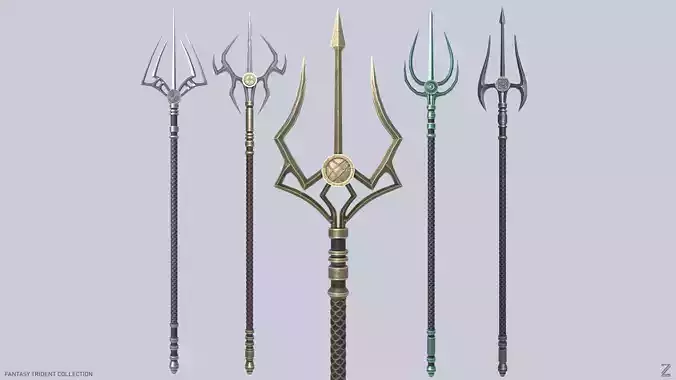 Fantasy trident collection 