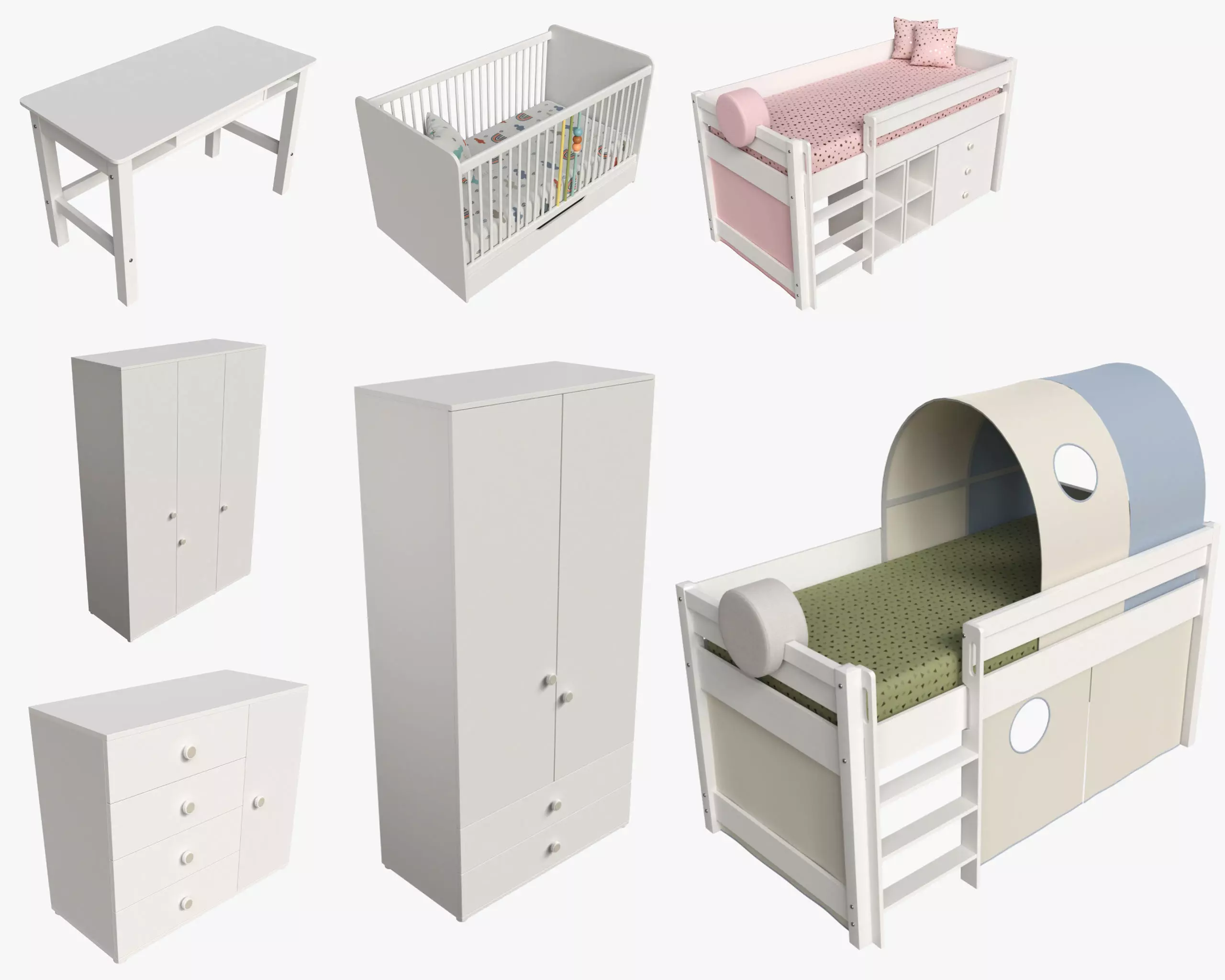 Cilek Montes Children Bedroom Furniture Set Collection _0