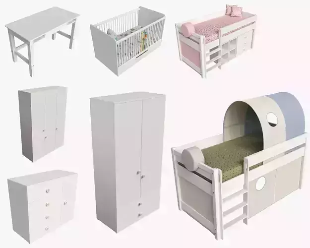 Cilek Montes Children Bedroom Furniture Set Collection 