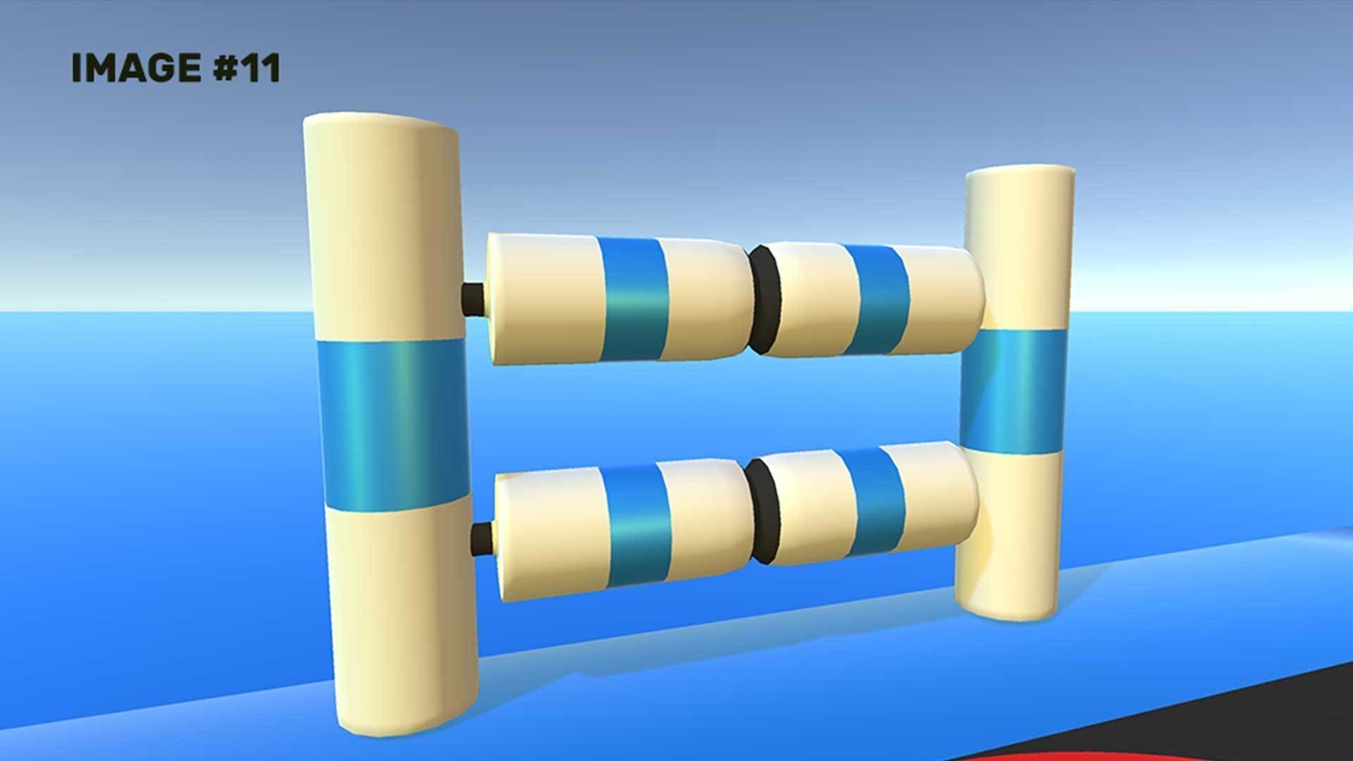 Wipeout Animated Obstacles Pack 3D model_3