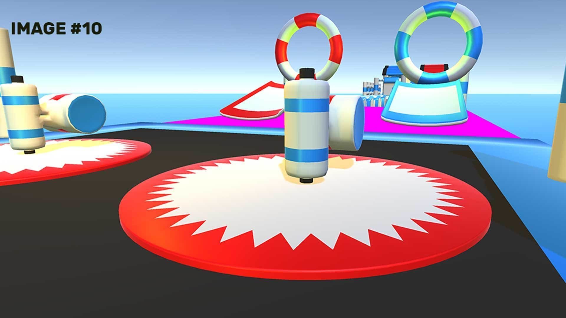 Wipeout Animated Obstacles Pack 3D model_2