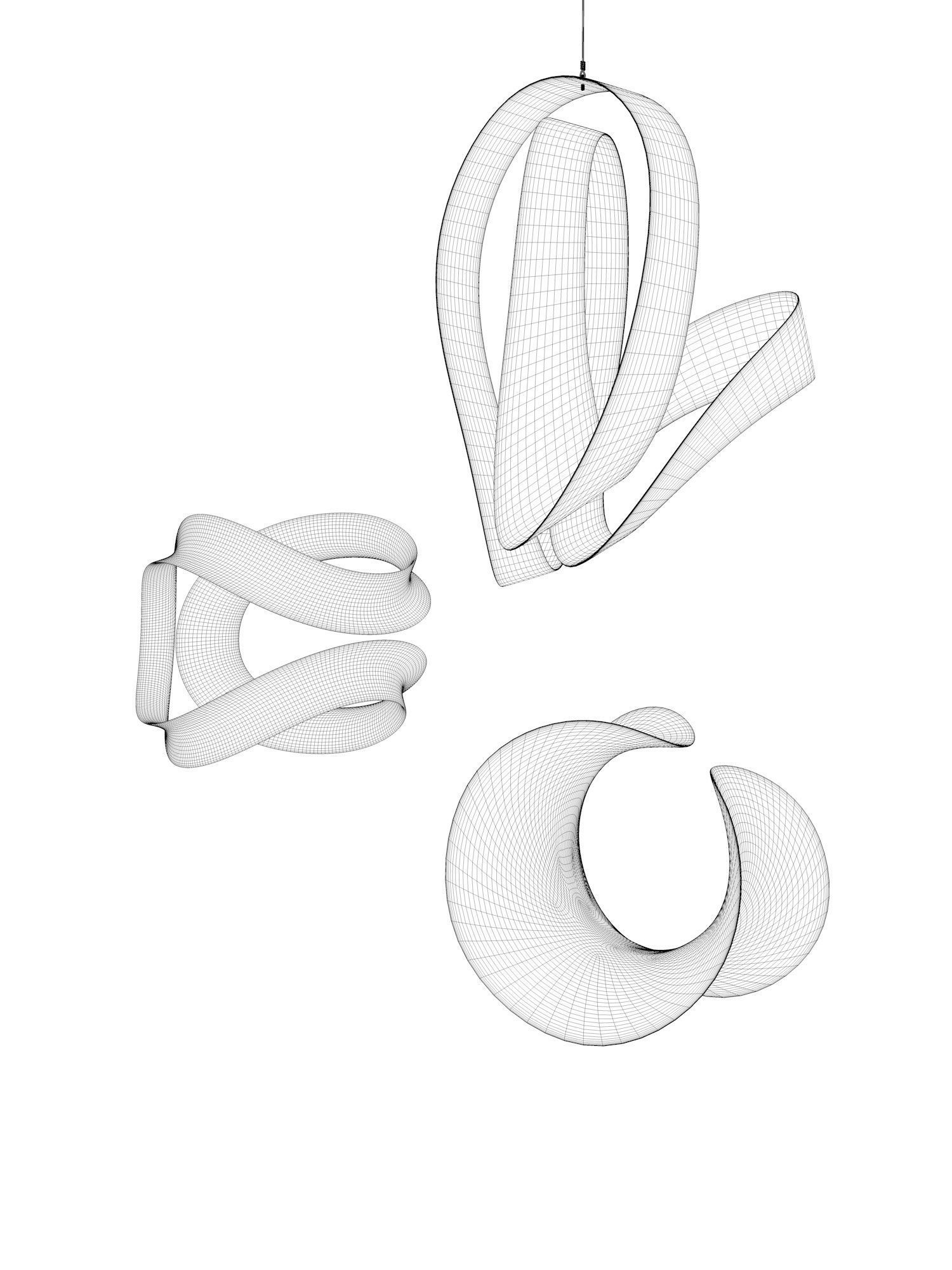 Decorative Objects Set 49 3D model_3