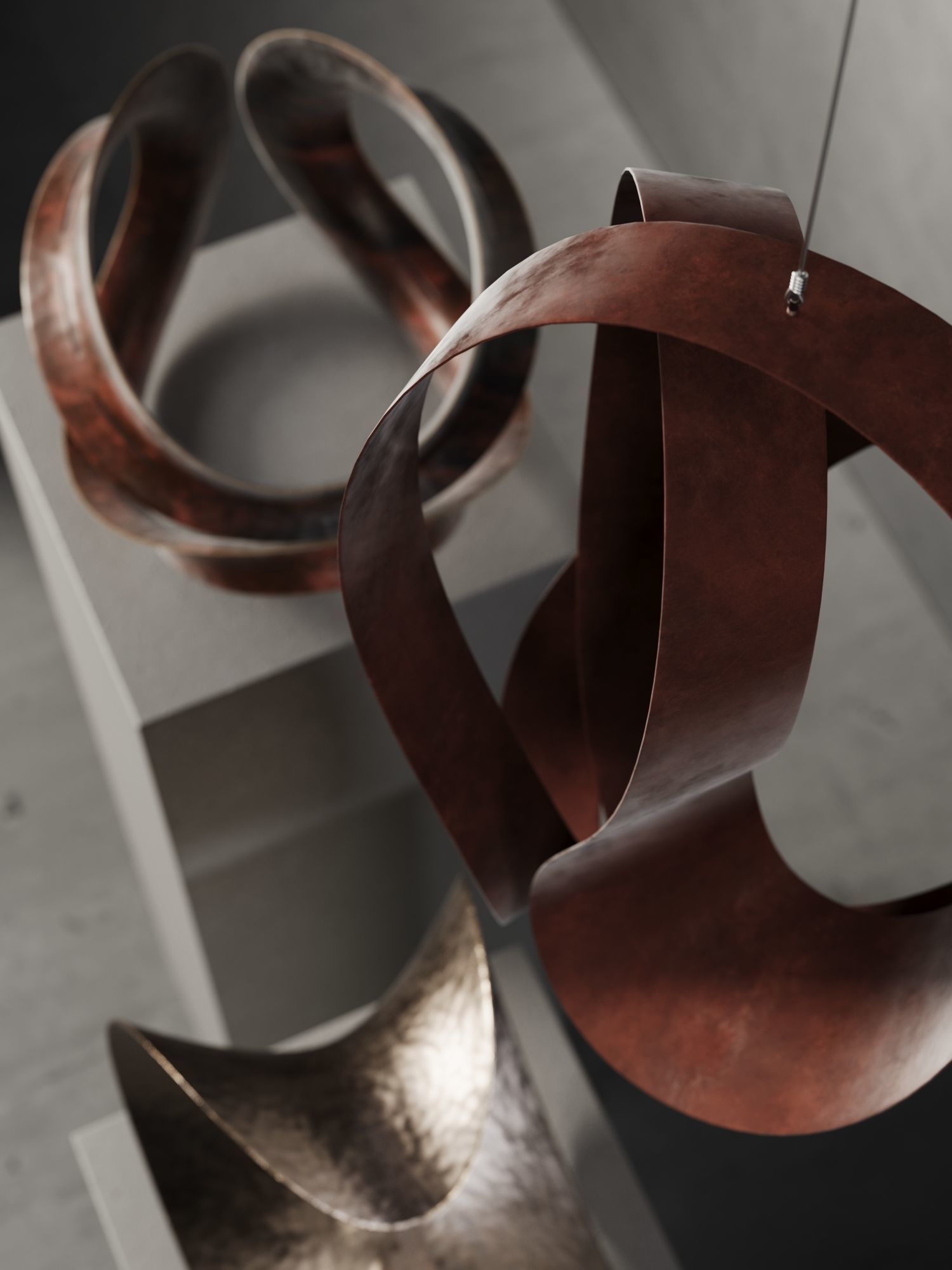 Decorative Objects Set 49 3D model_2