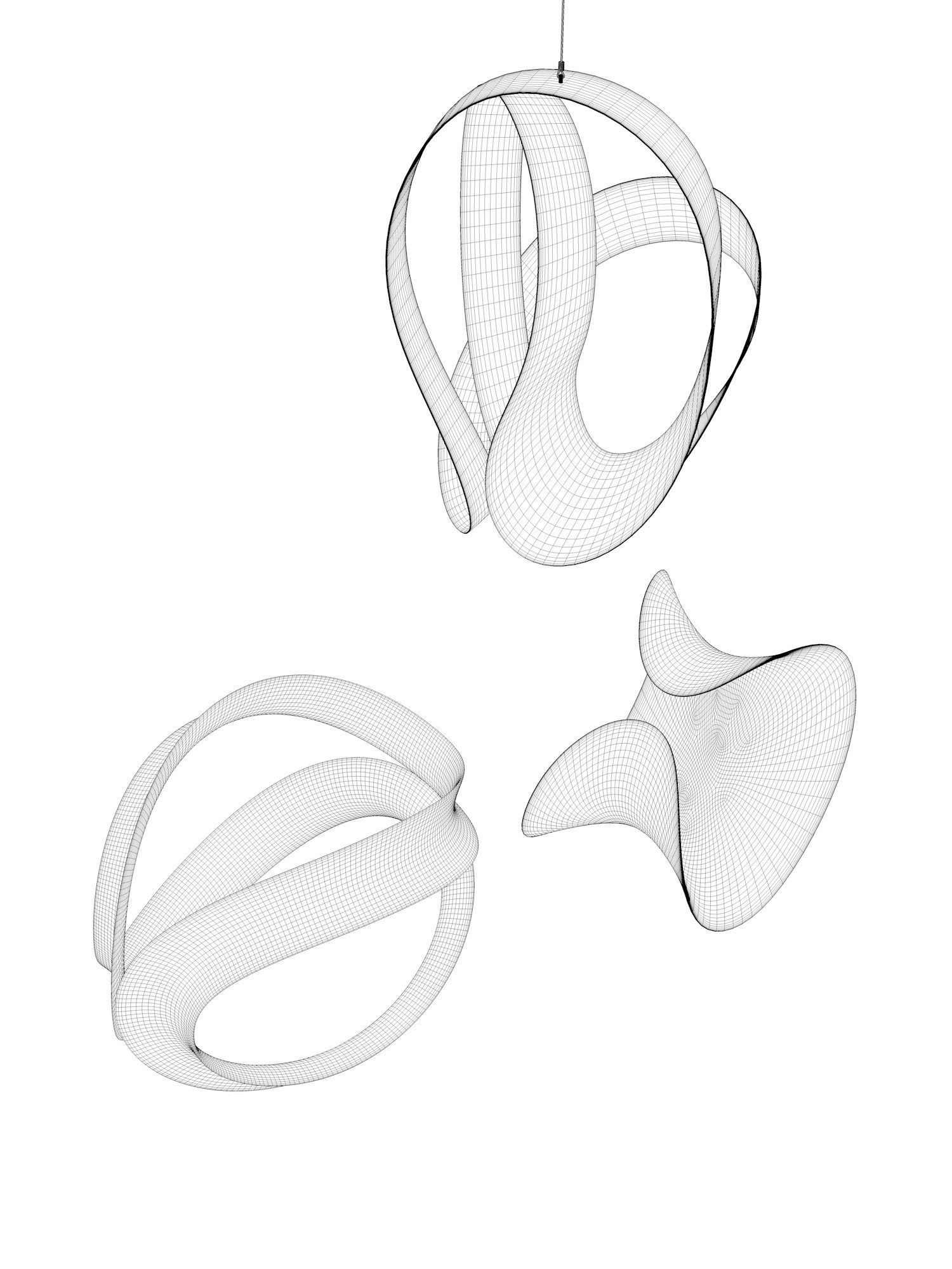 Decorative Objects Set 49 3D model_4