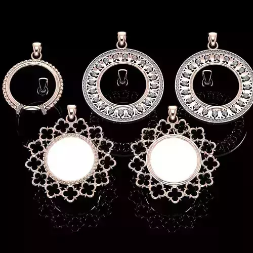  4 model pendentif