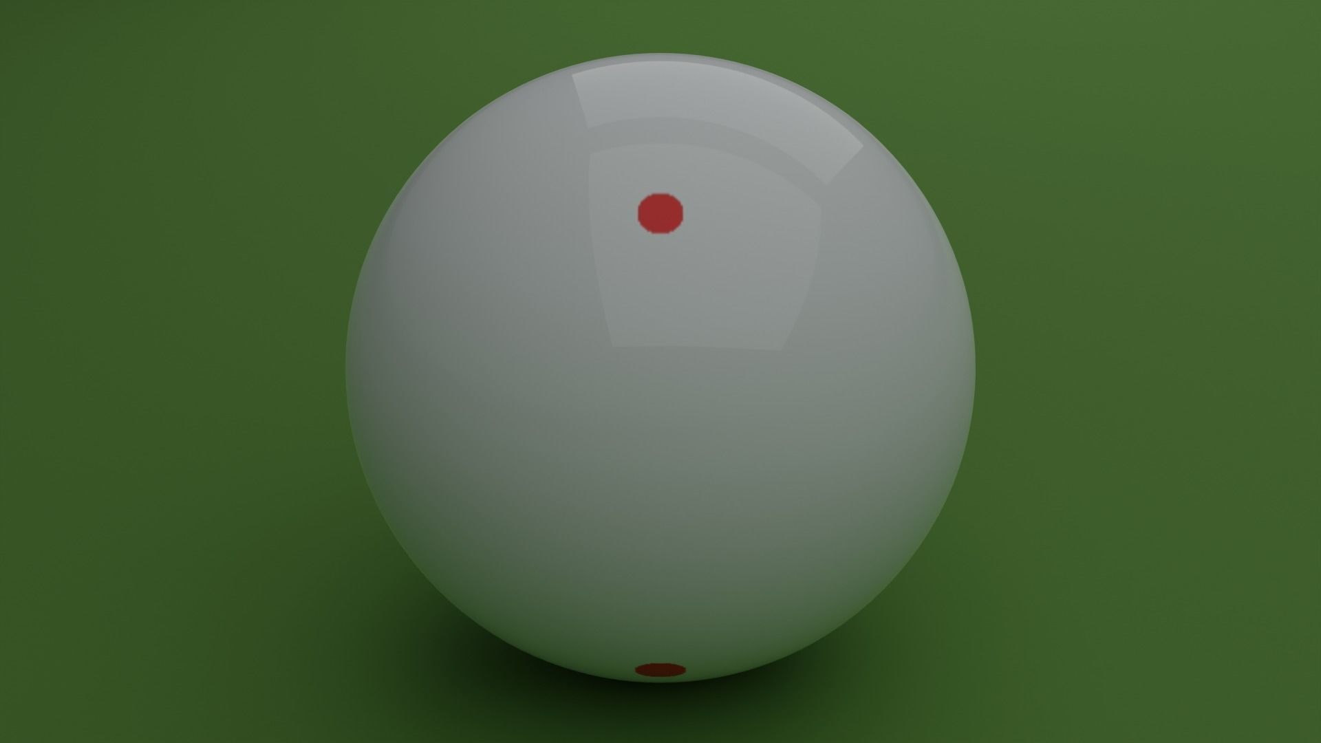 Billiard balls Low-poly 3D model_6